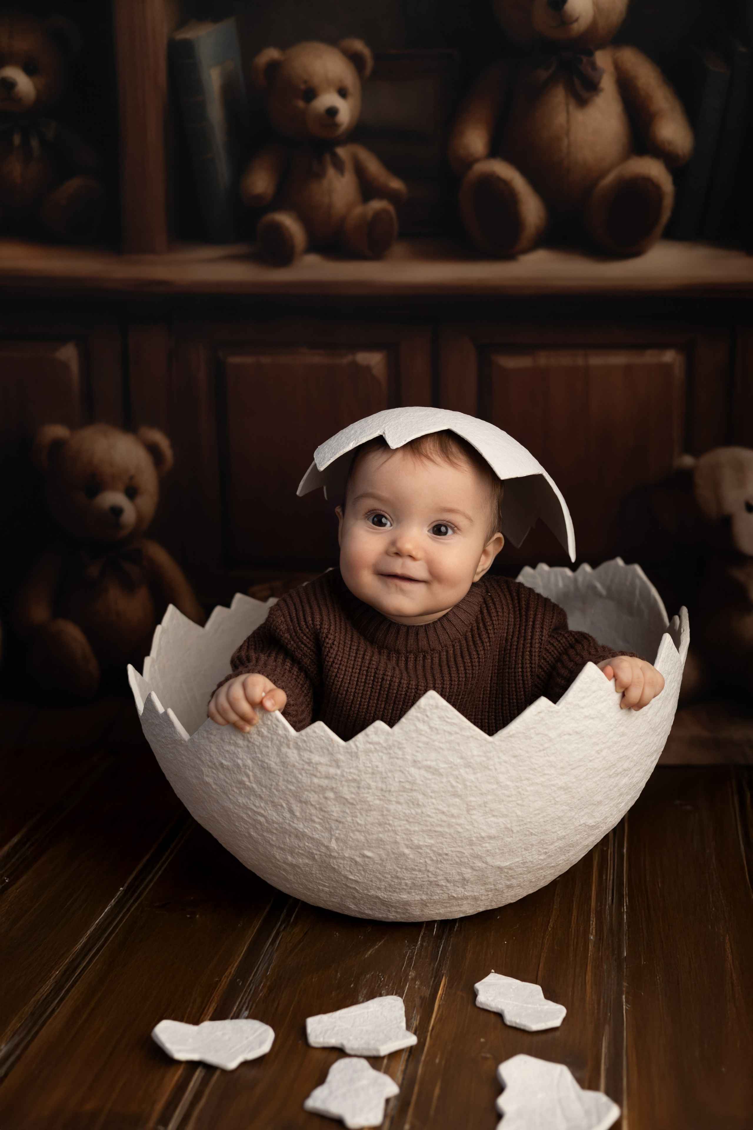 Съемка на 6 месяцев. Фотограф новорожденных и детей до 18 месяцев в Уфе Эльвина