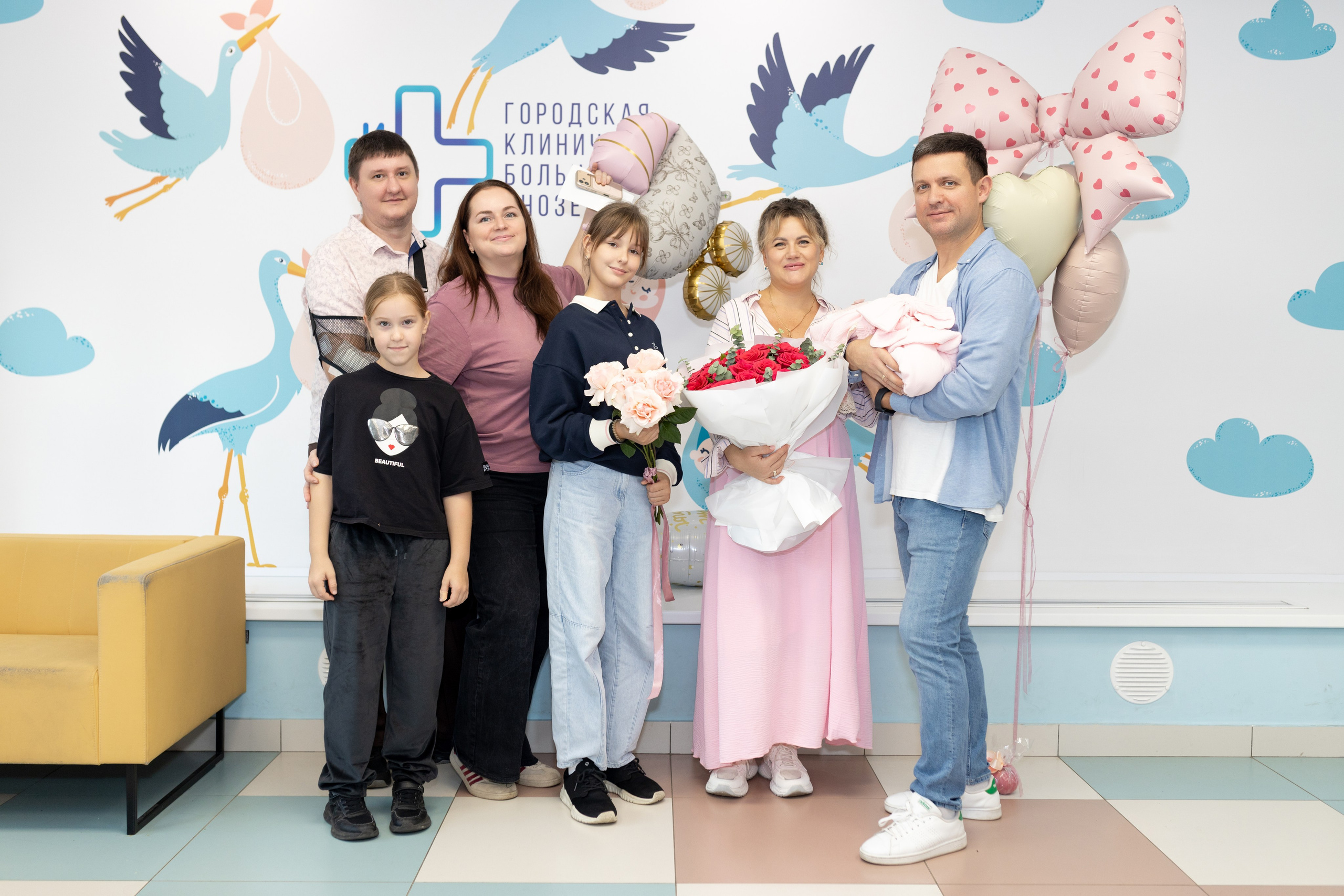 Выписка из роддома. Фотограф в Железнодорожном и Балашихе