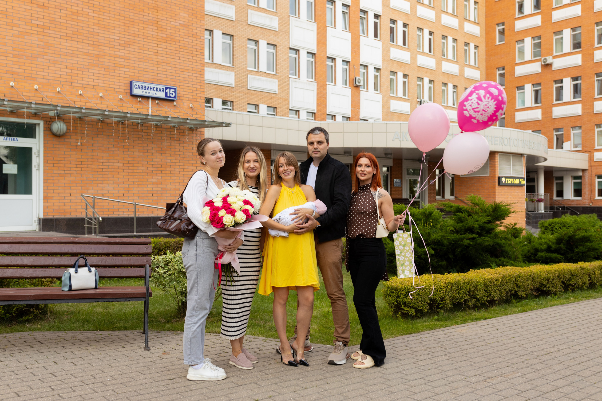Выписка из роддома. Фотограф в Железнодорожном и Балашихе