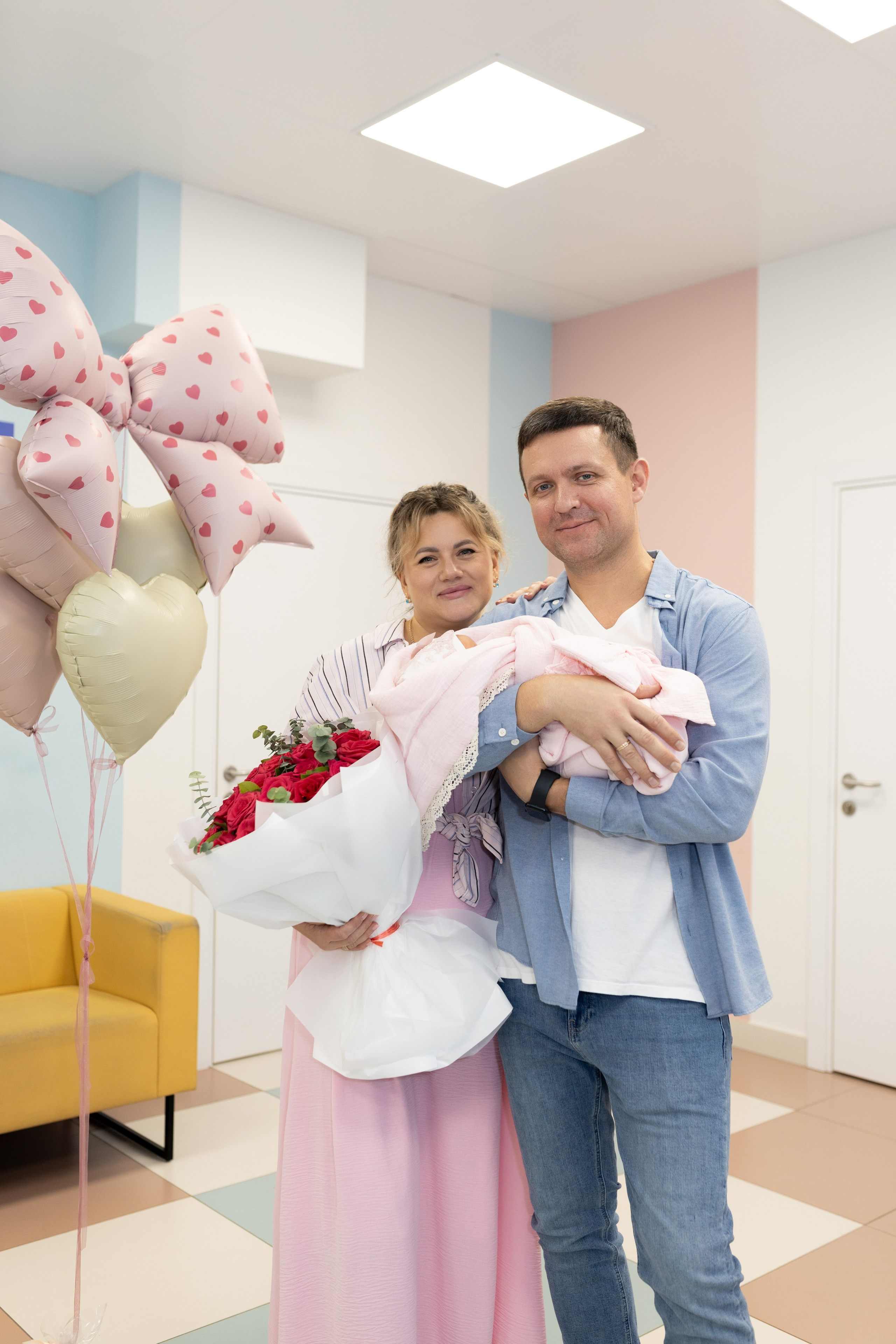 Выписка из роддома. Фотограф в Железнодорожном и Балашихе