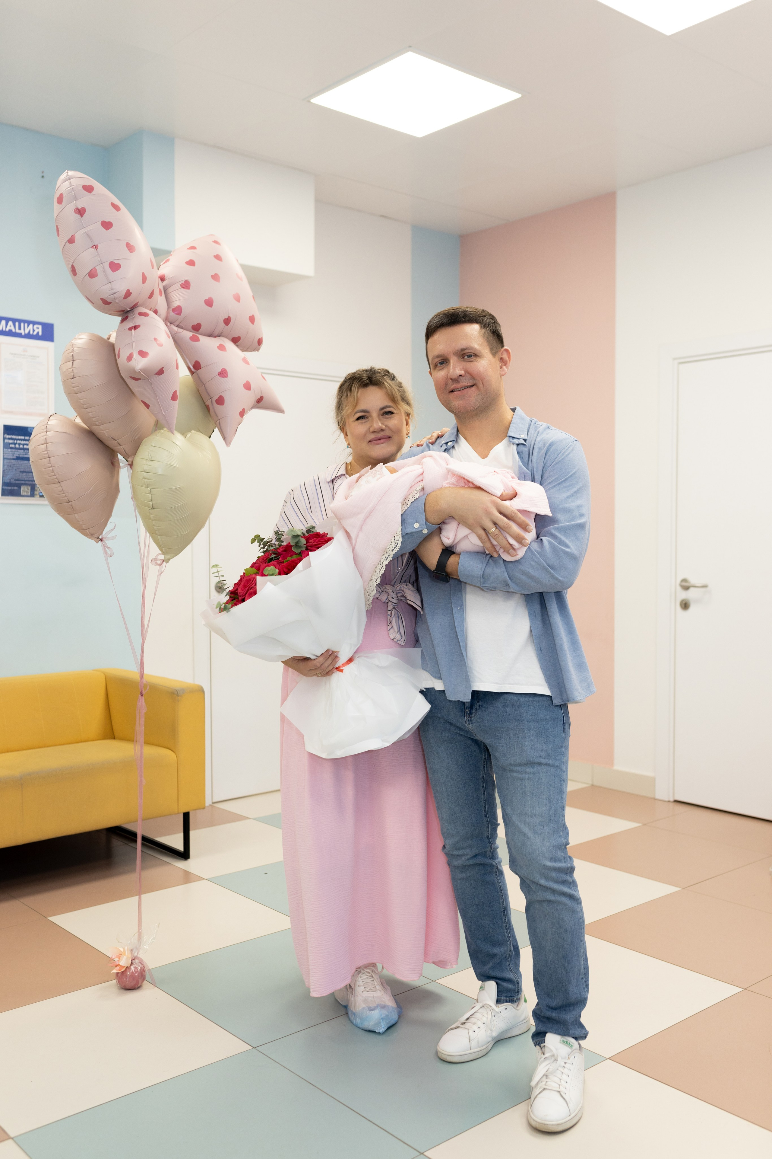 Выписка из роддома. Фотограф в Железнодорожном и Балашихе