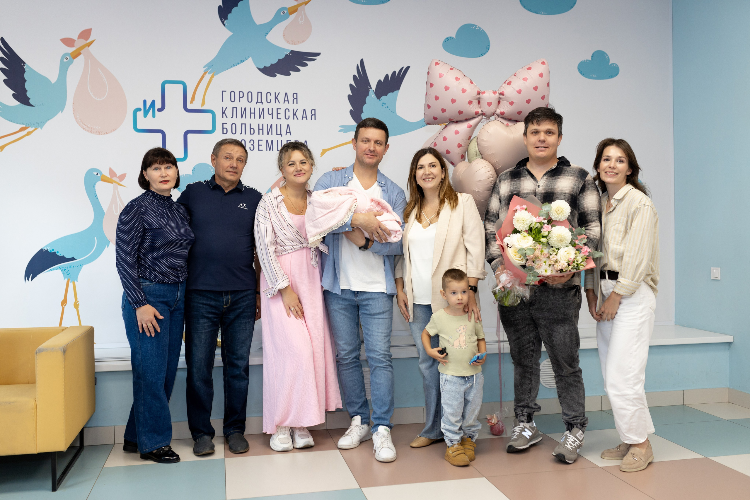 Выписка из роддома. Фотограф в Железнодорожном и Балашихе