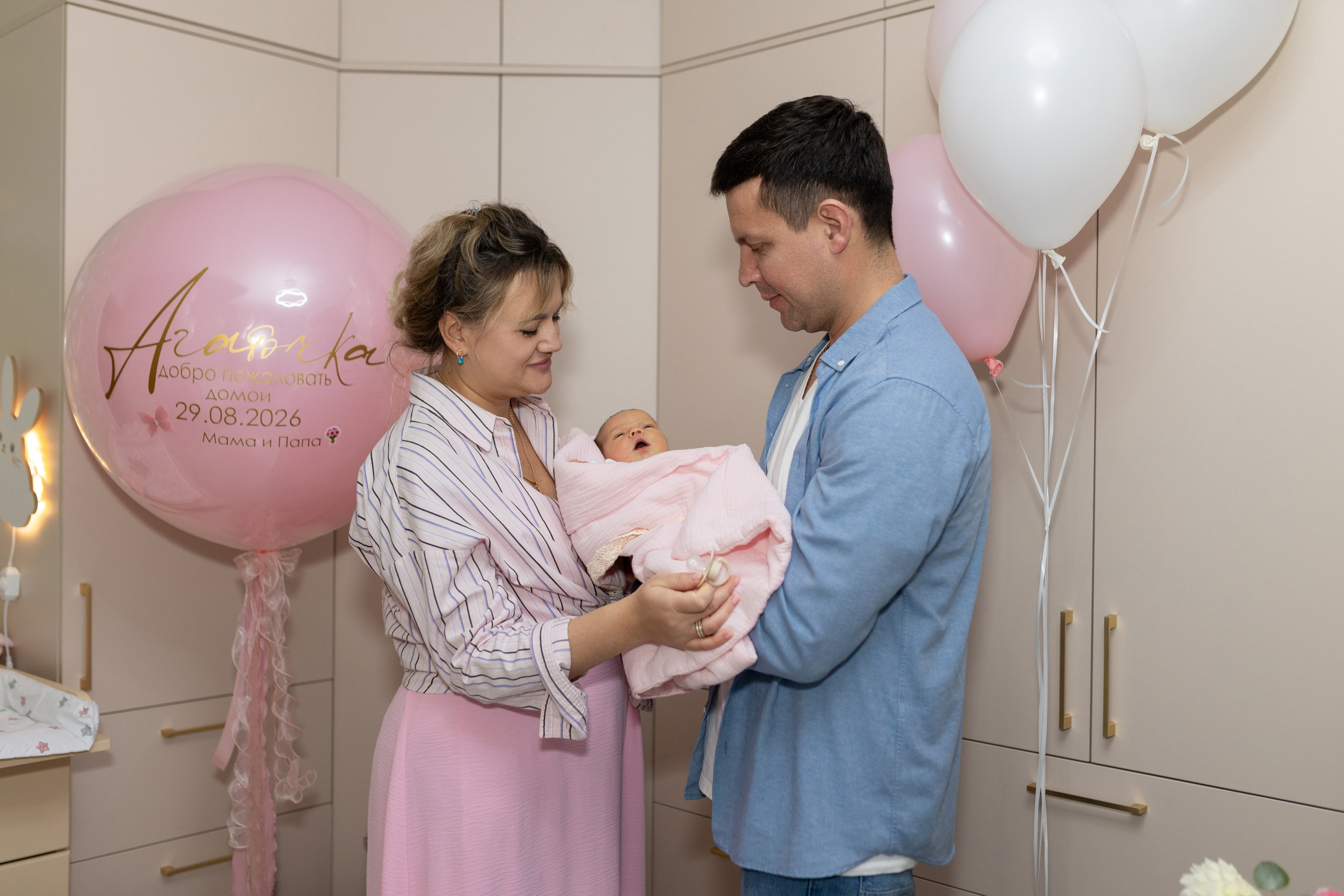 Выписка из роддома. Фотограф в Железнодорожном и Балашихе