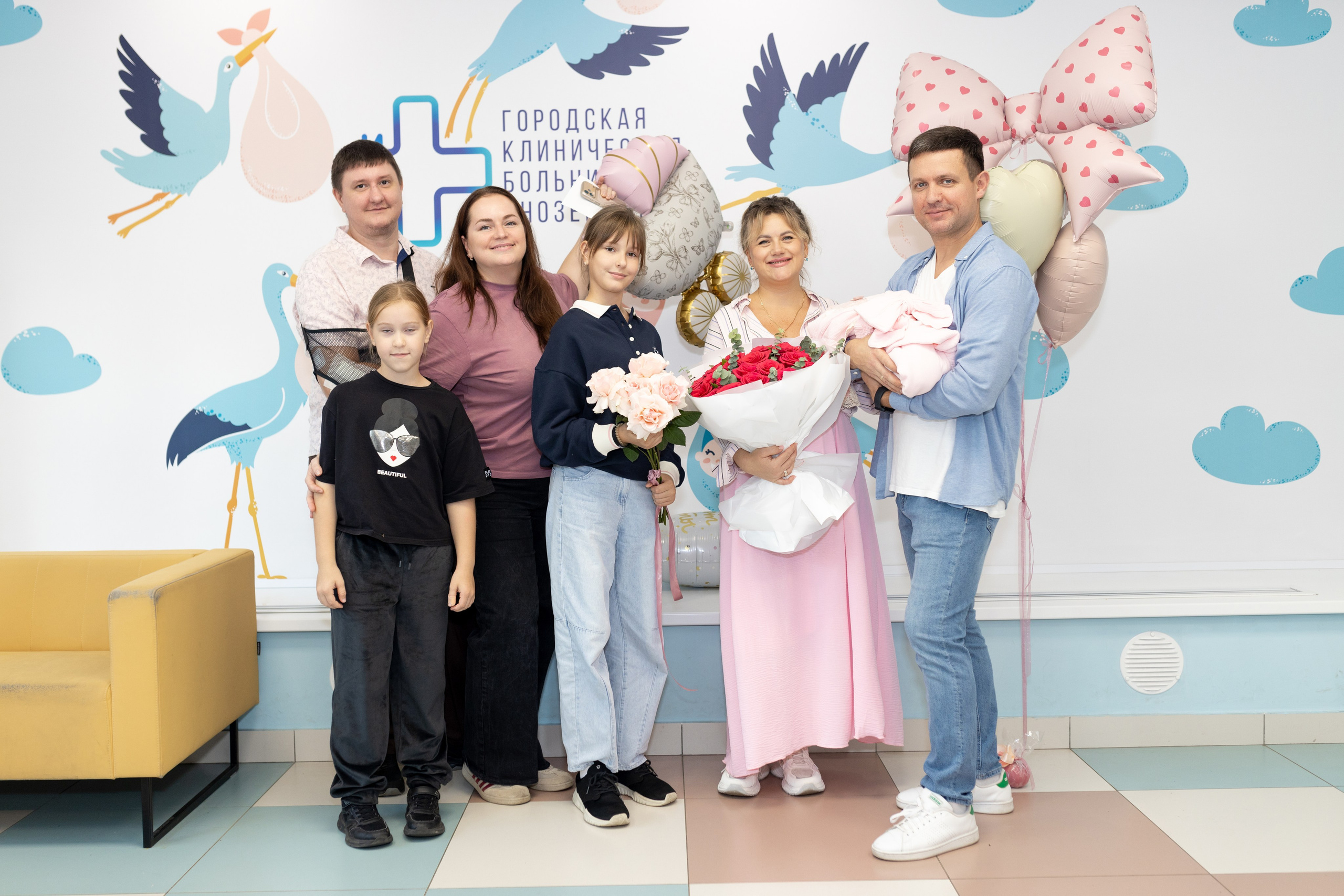 Выписка из роддома. Фотограф в Железнодорожном и Балашихе