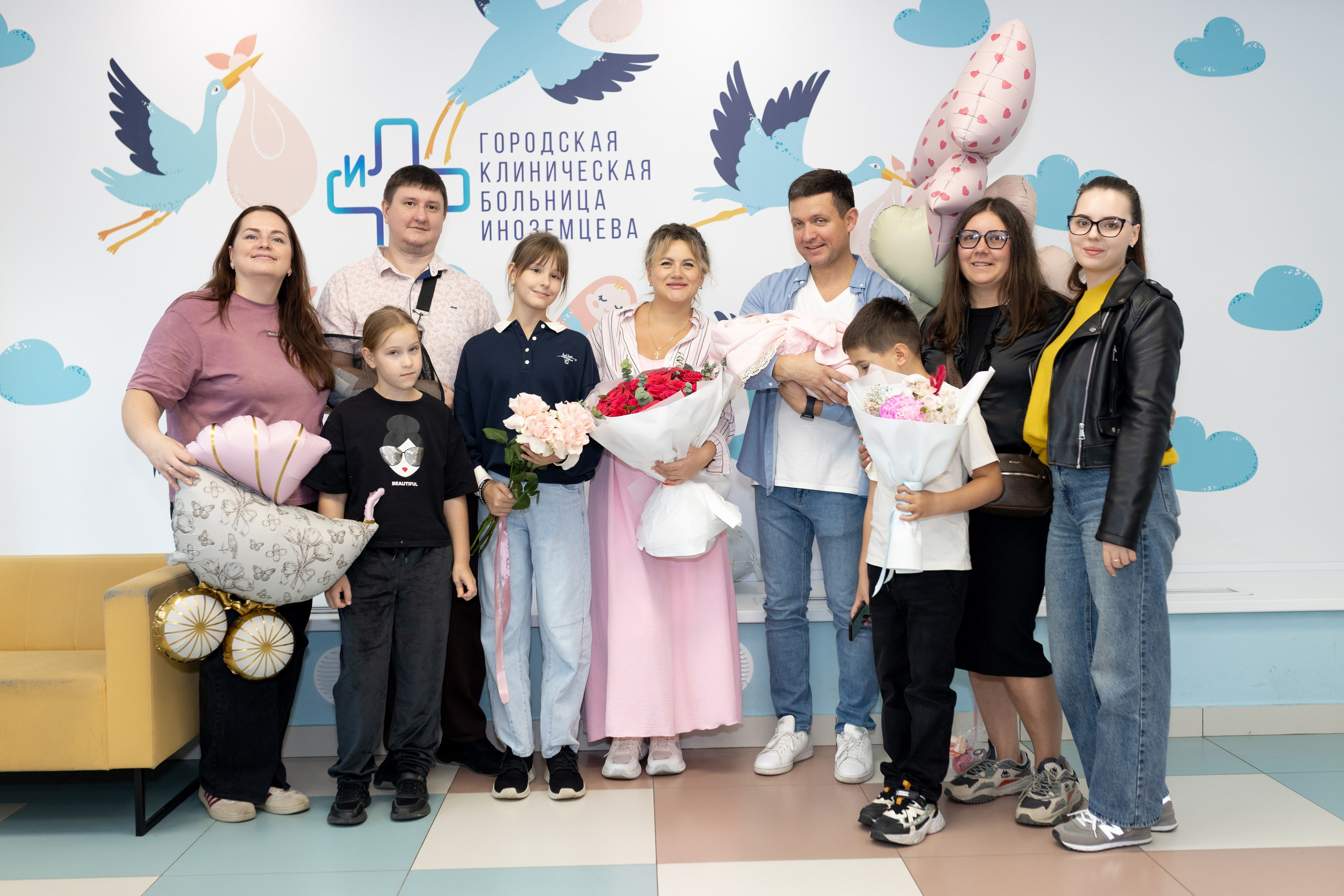 Выписка из роддома. Фотограф в Железнодорожном и Балашихе