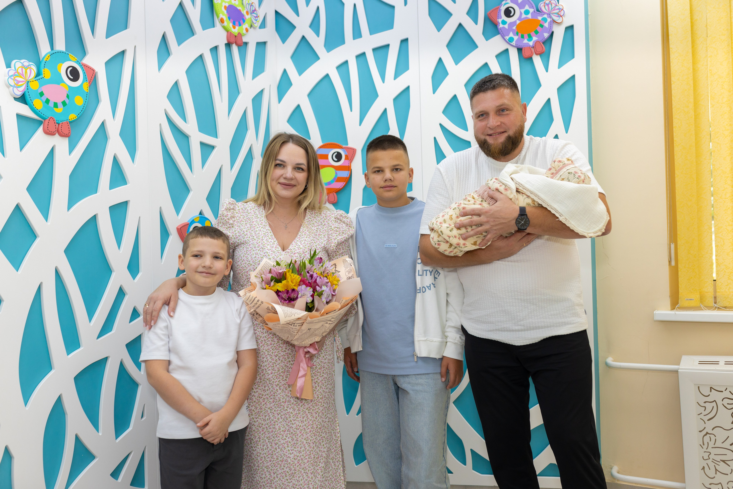 Выписка из роддома. Фотограф в Железнодорожном и Балашихе