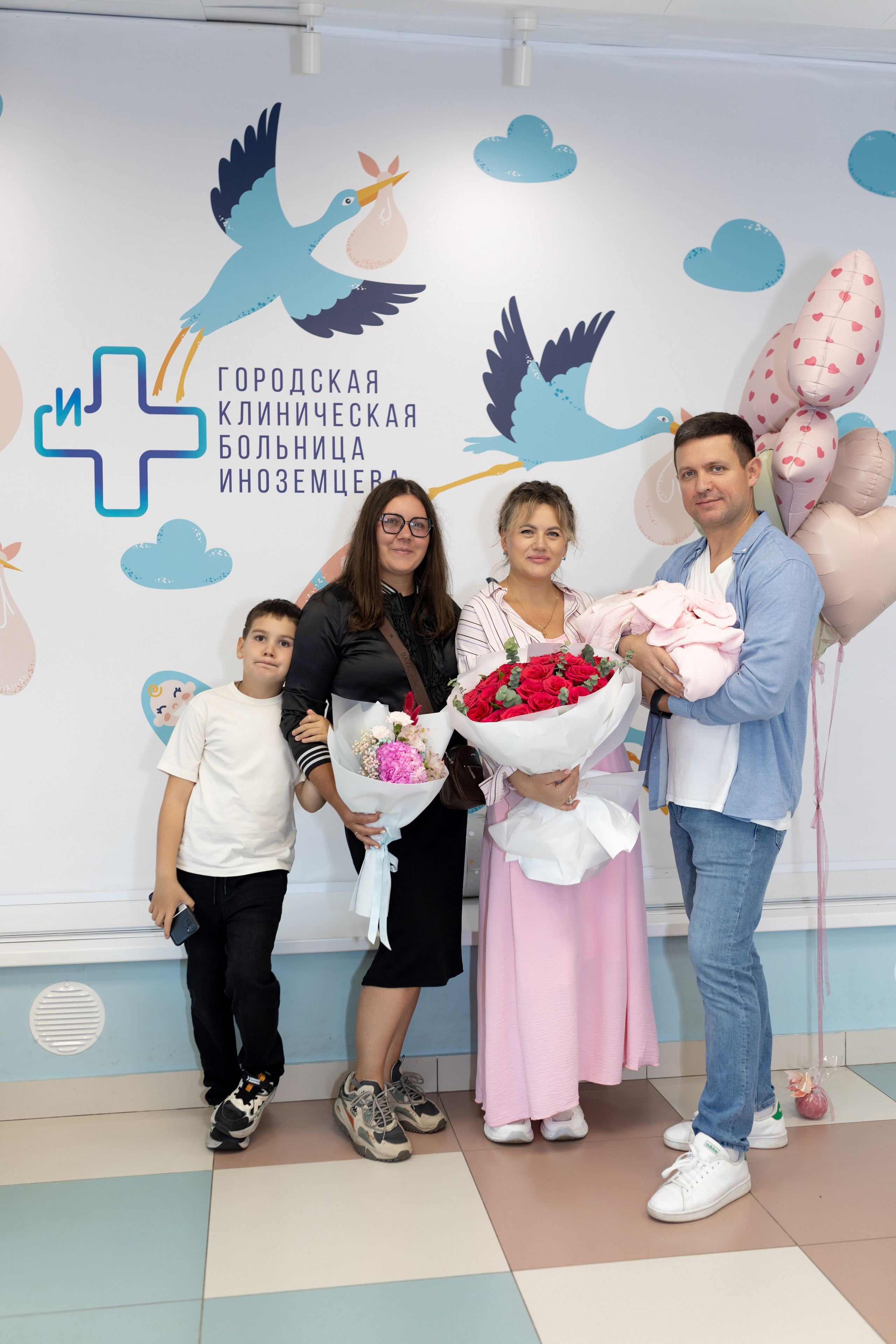Выписка из роддома. Фотограф в Железнодорожном и Балашихе