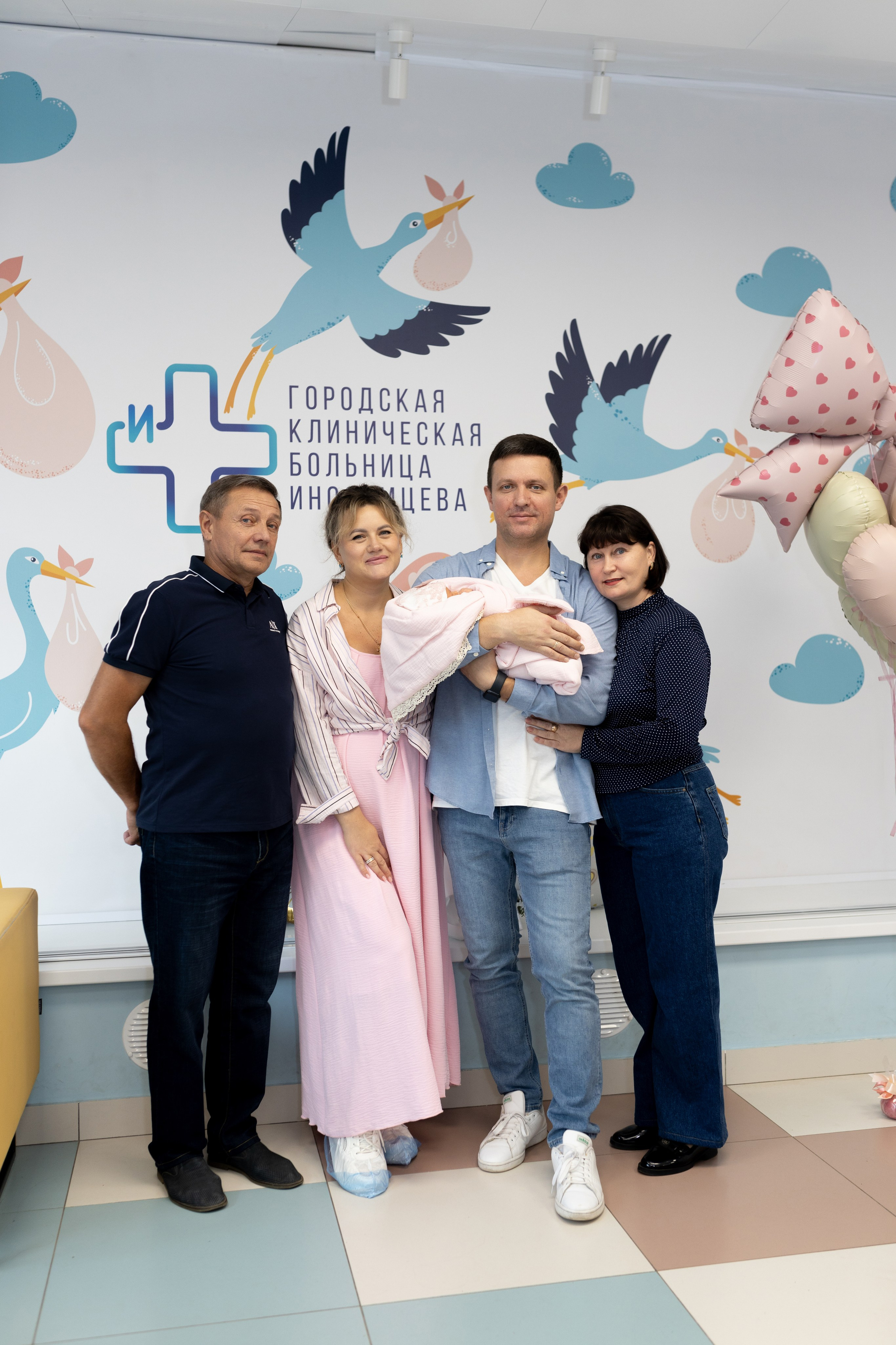 Выписка из роддома. Фотограф в Железнодорожном и Балашихе