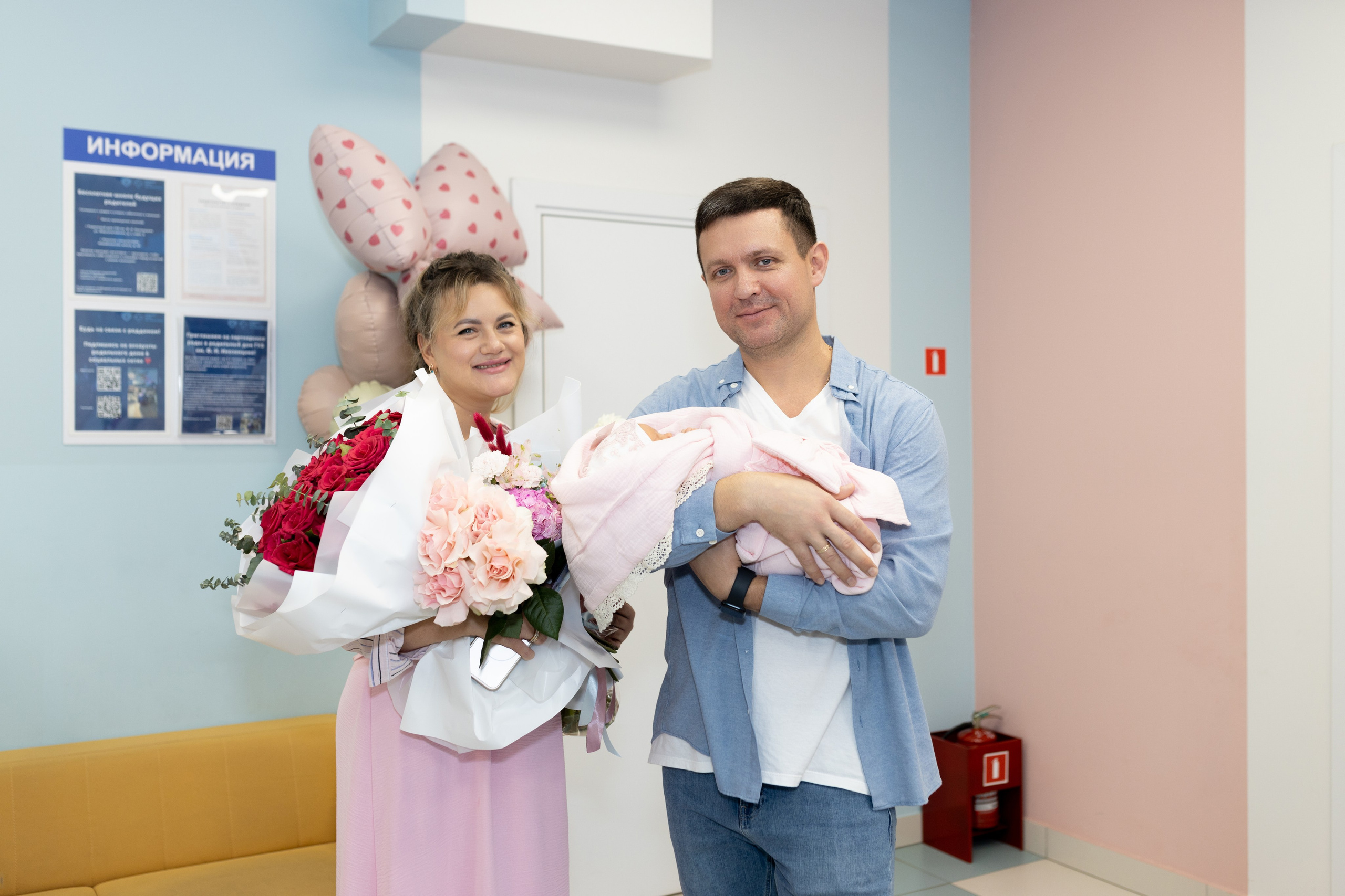 Выписка из роддома. Фотограф в Железнодорожном и Балашихе