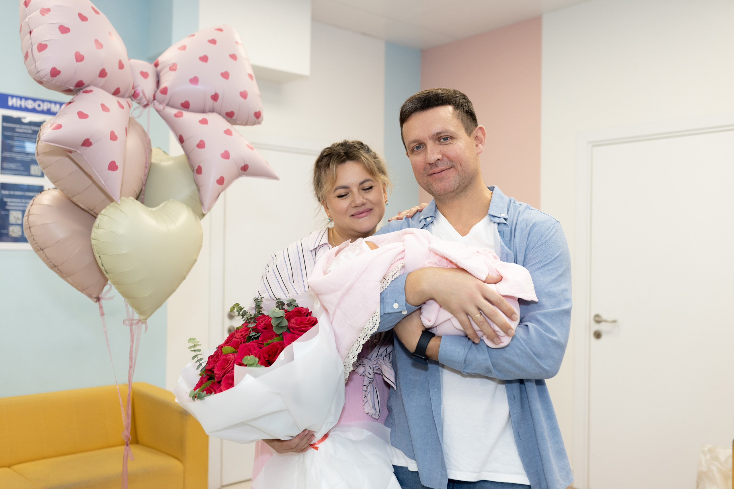 Выписка из роддома. Фотограф в Железнодорожном и Балашихе