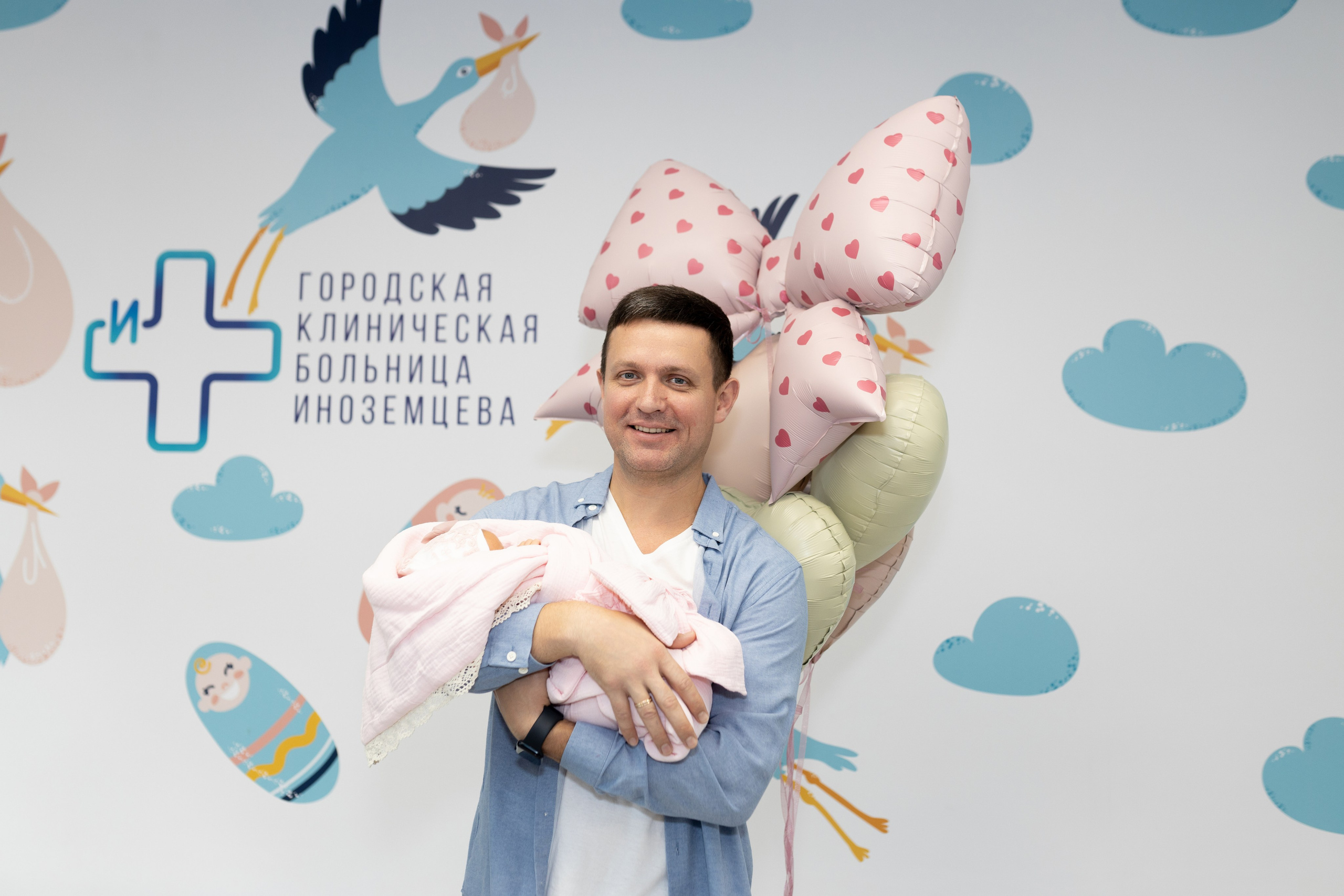 Выписка из роддома. Фотограф в Железнодорожном и Балашихе