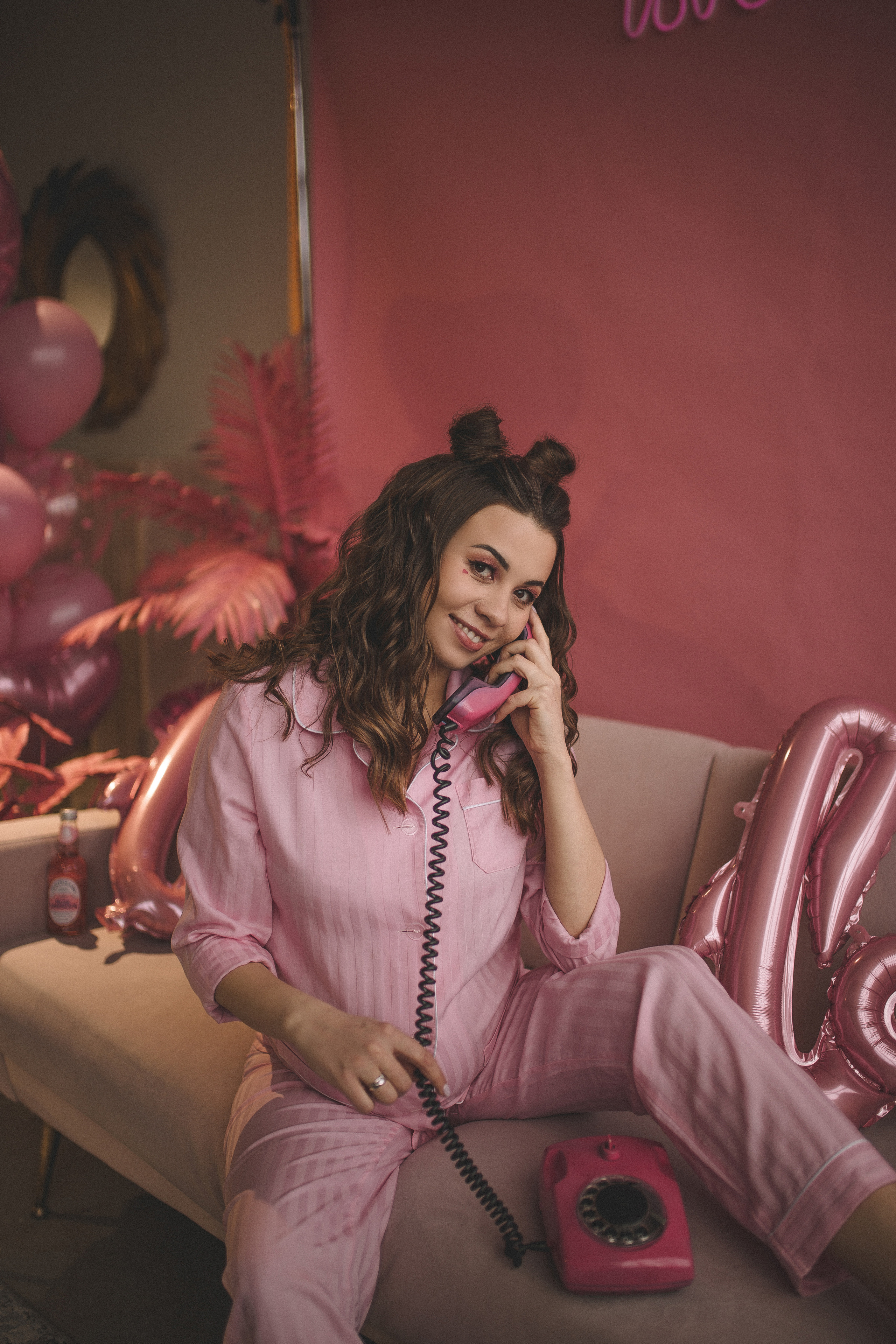 Фотосессия беременной в студии. Фотограф Екатерина Амбрушкевич