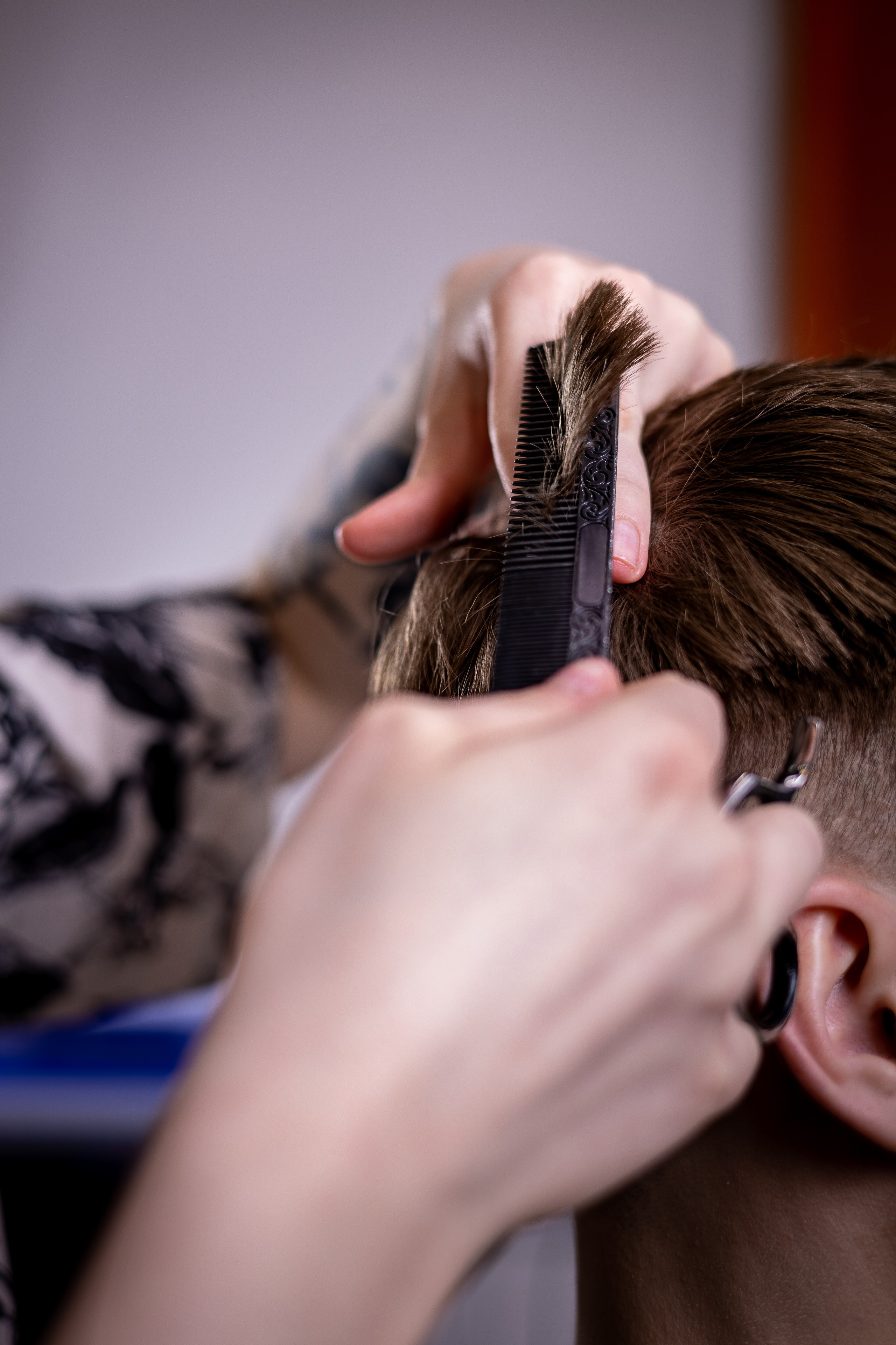 Барбершоп Jet Black 1. Репортажный фотограф Санкт-Петербург | Роман Карбышев