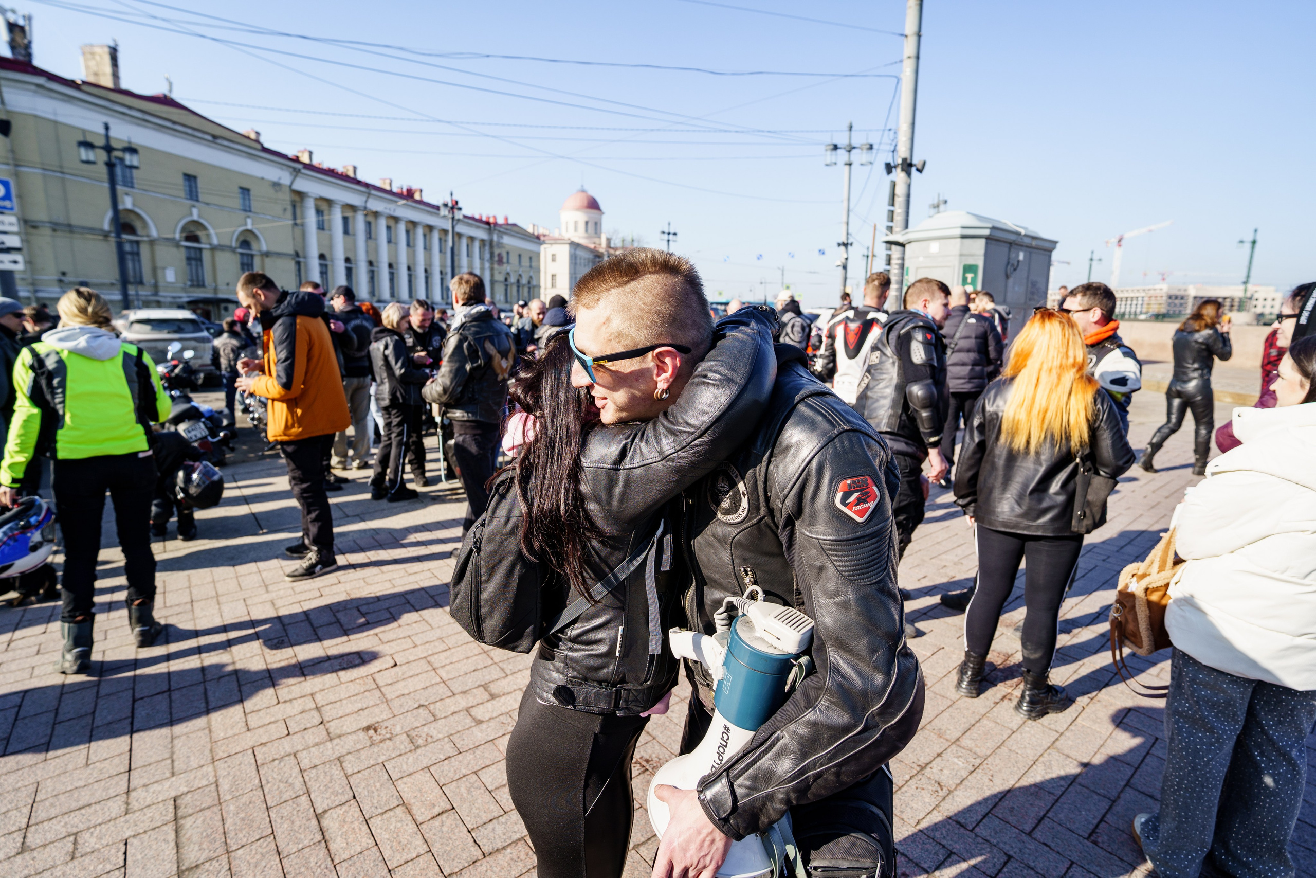 Прохват мотоклуба Norman Riders ч.1. Концертный и репортажный фотограф в Санкт-Петербурге Слава Пахомов