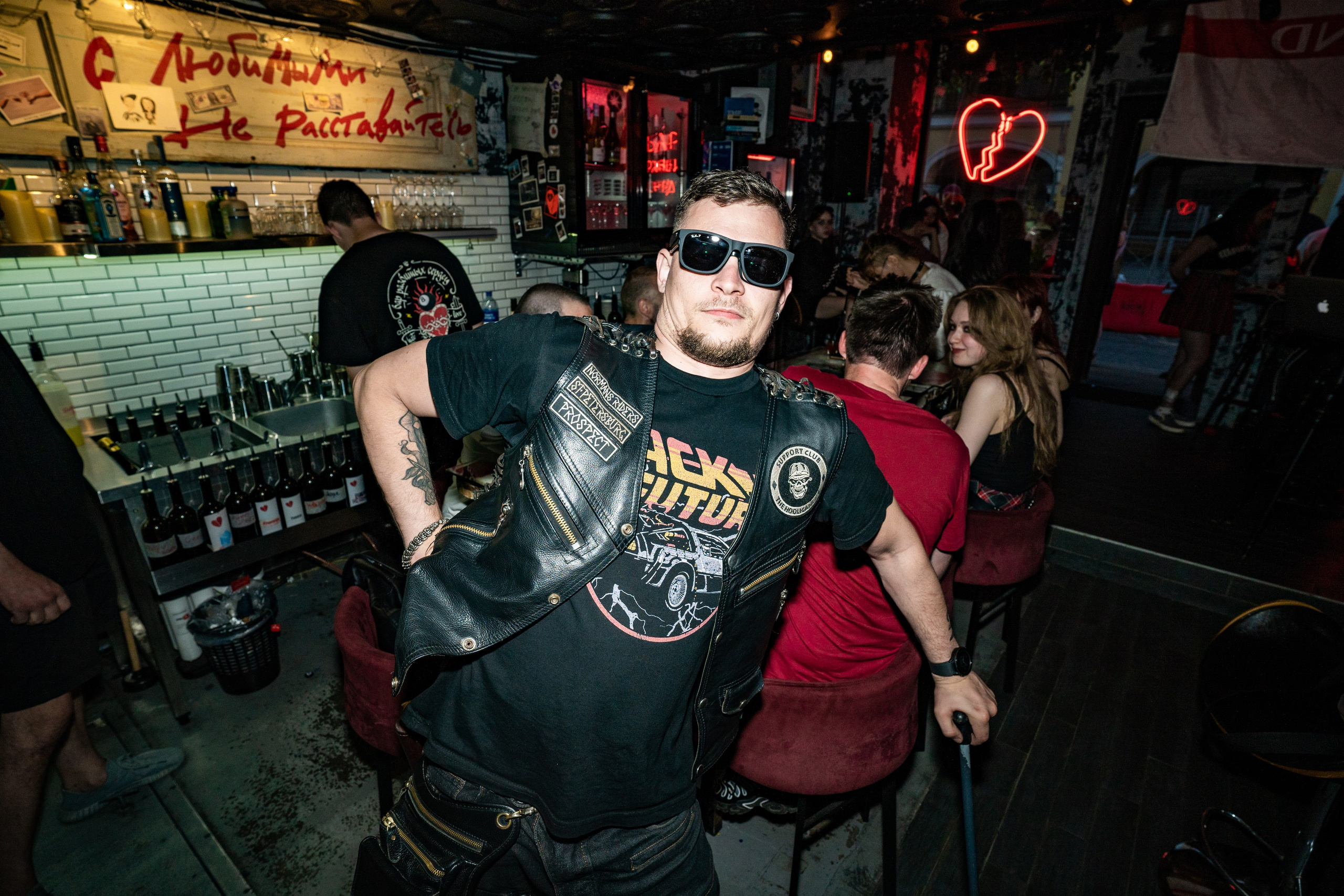 Панк-вечеринка в Баре разбитых сердец. Концертный и репортажный фотограф в Санкт-Петербурге Слава Пахомов