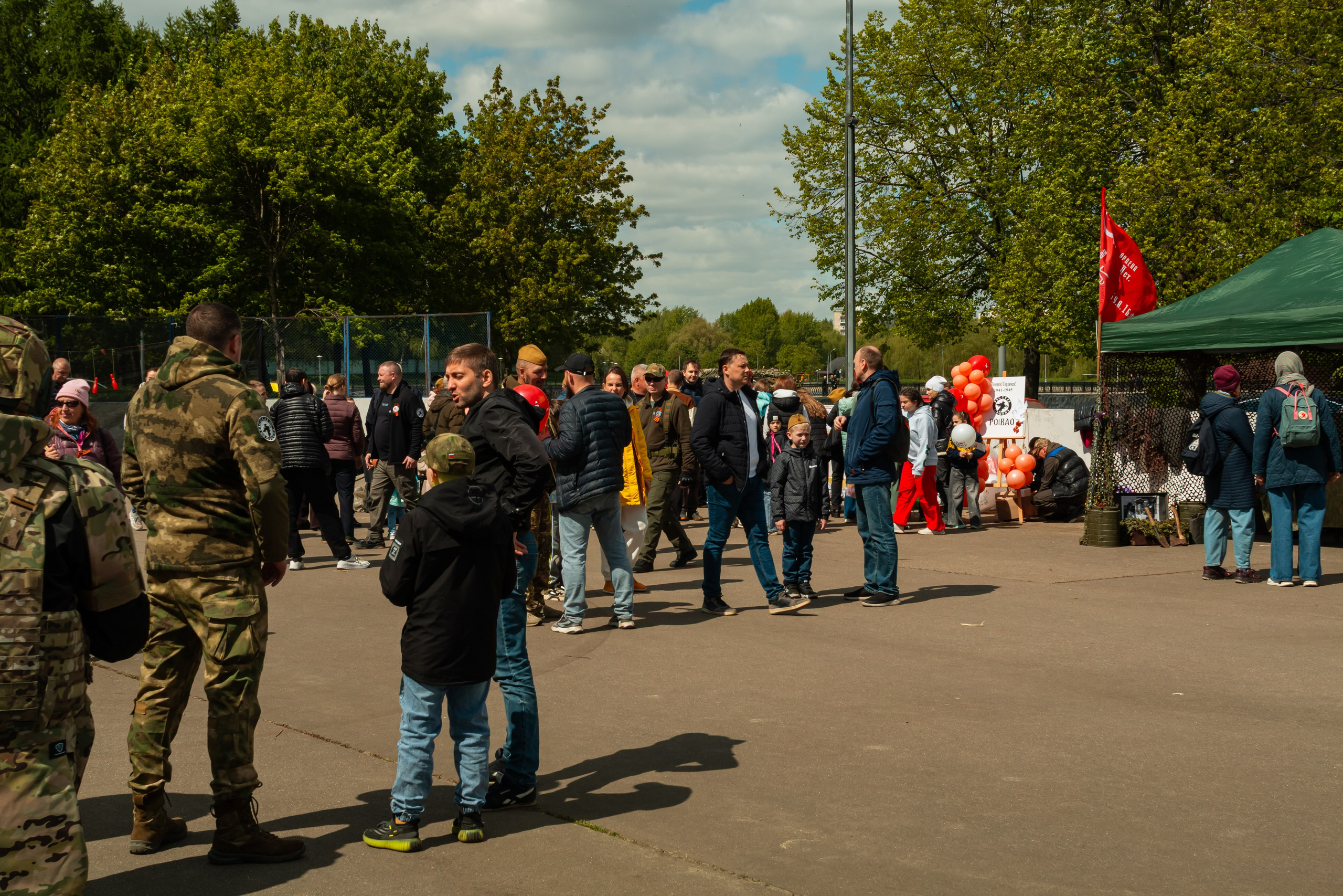 Репортаж с 9 мая 2025 года, День Победы! ВАО Москва. Фотограф Илья Варакин