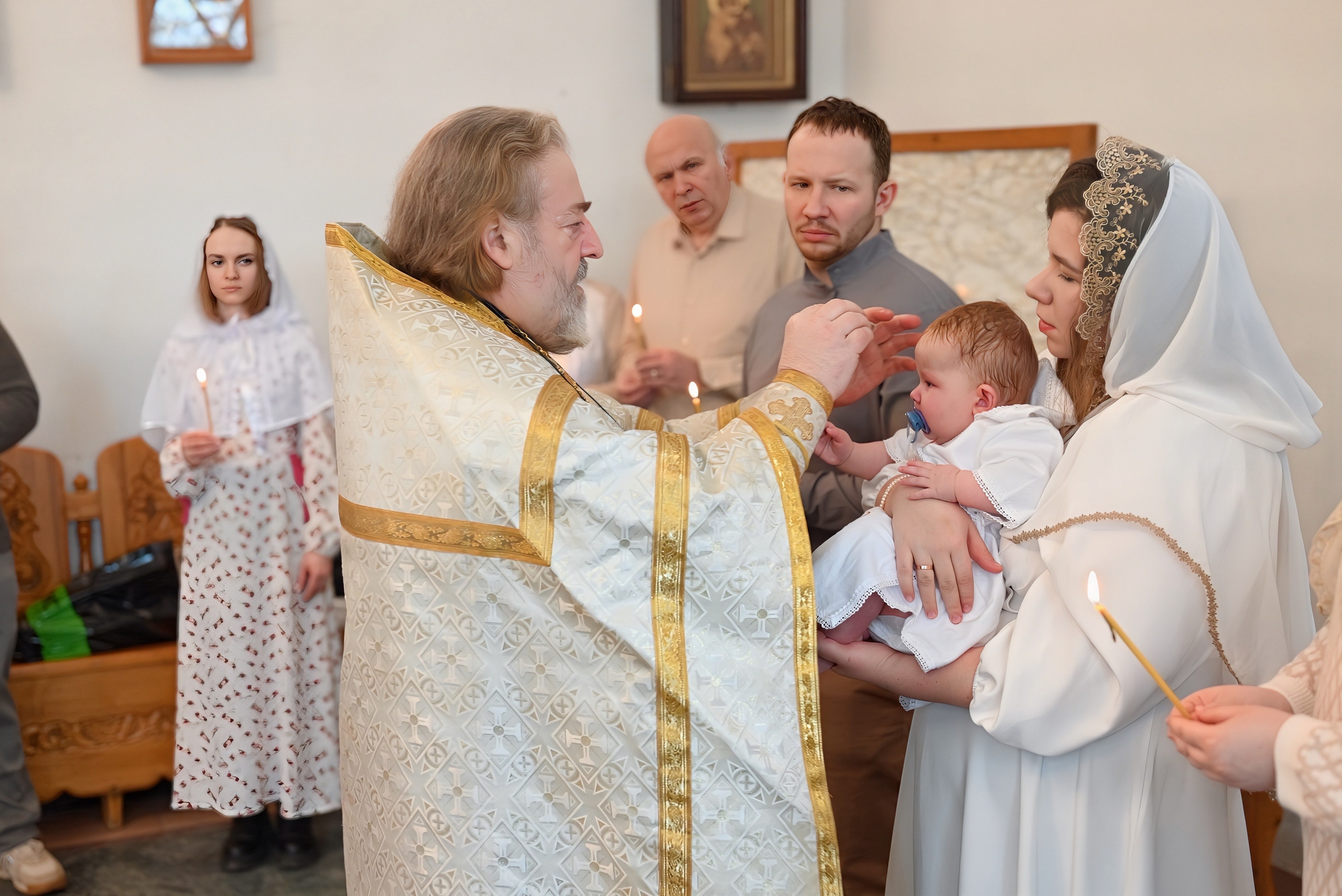 Крещение в Царицыно. Семейный и детский фотограф Москва