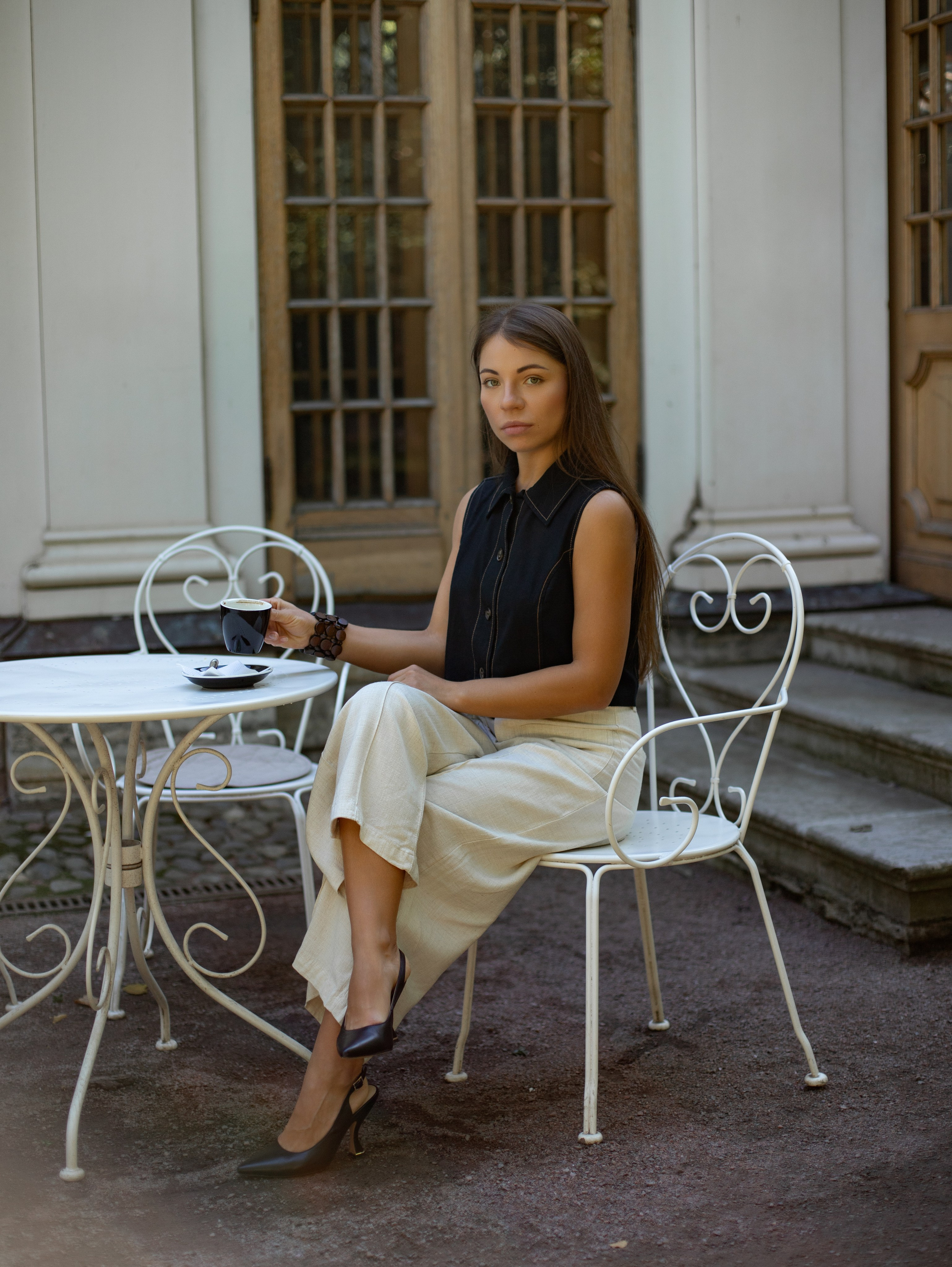 Прекрасная Яна в Летнем саду. Семейный фотограф в Санкт-Петербурге Ирина Иванова