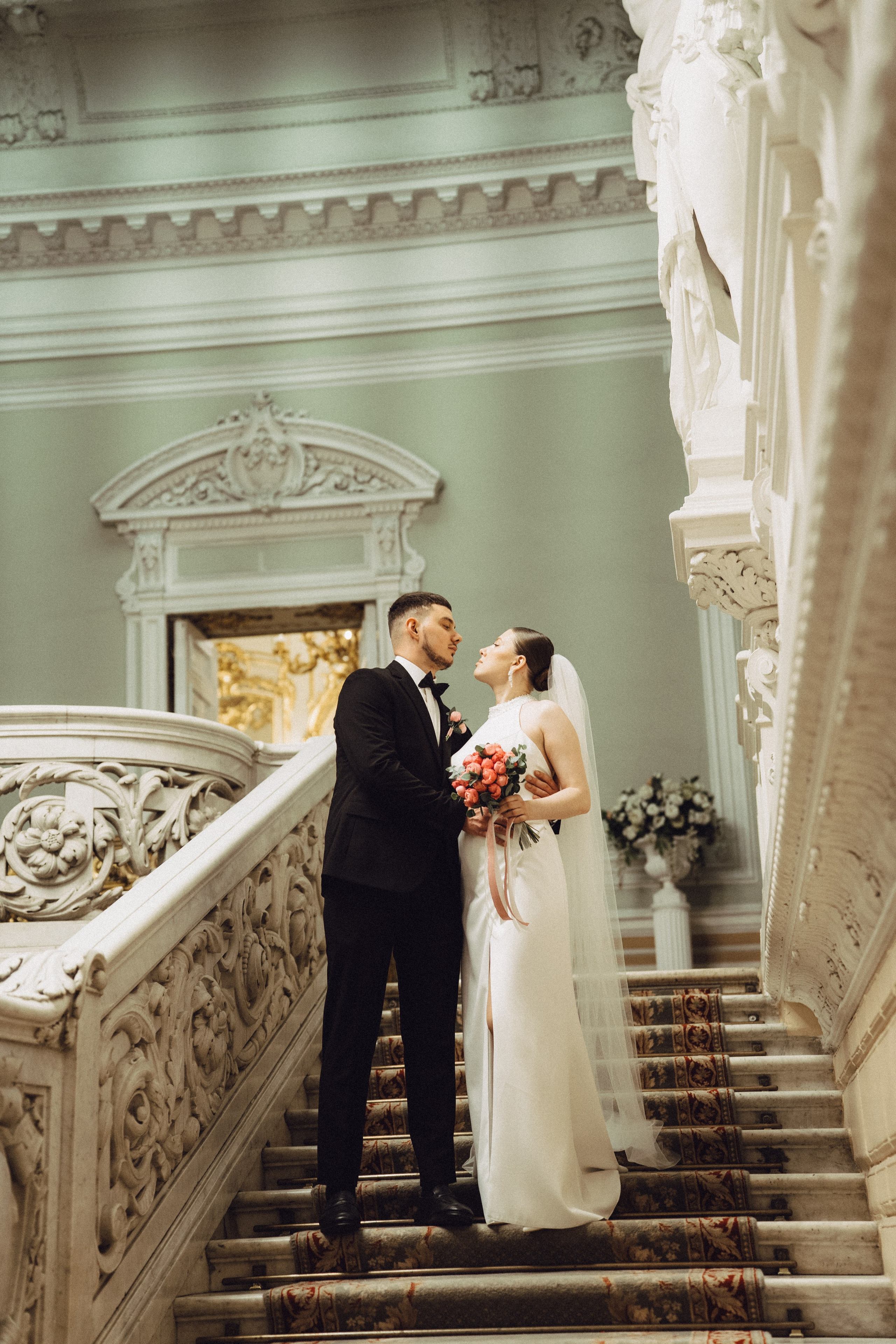 СВАДЕБНАЯ СЬЕМКА В ПЕВОМ ДВОРЦЕ БРАКОСОЧЕТАНИЯ. Профессиональный фотограф, Санкт-Петербург — Виктория Богомолова