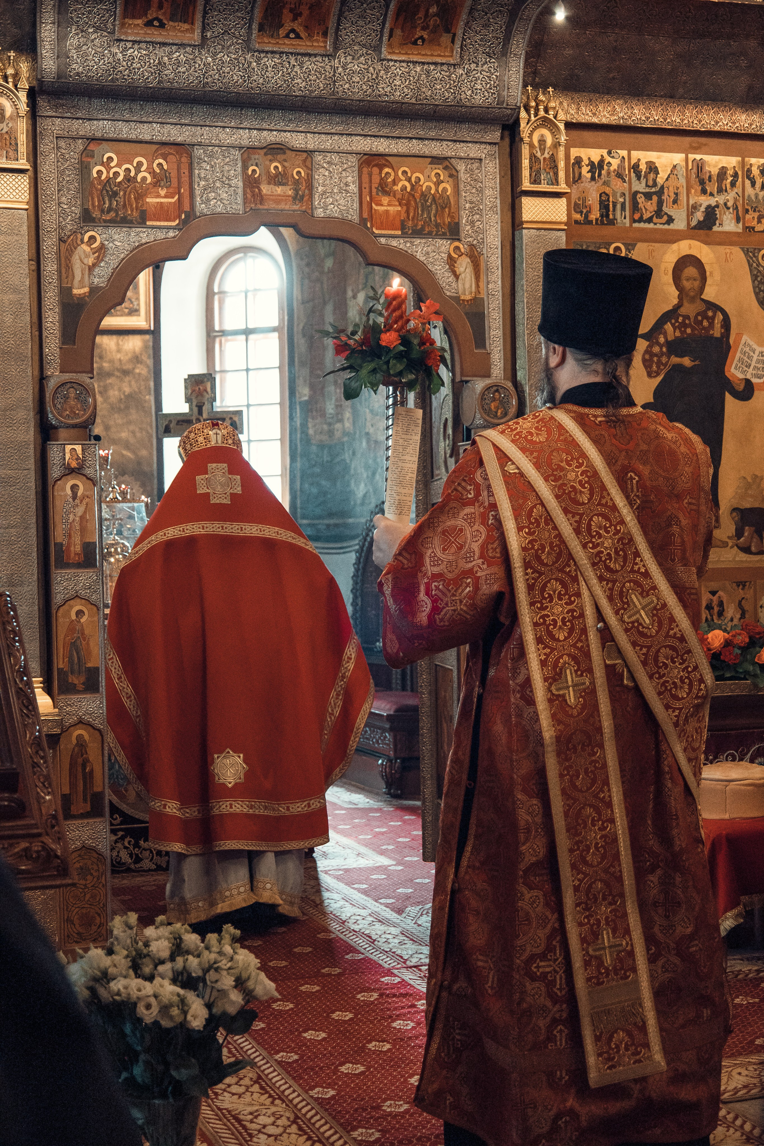 Светлая Седмица.Пасхальные часы.Божественная Литургия.Саввино-Сторожевский Монастырь. Артеменкова Анна Фотограф