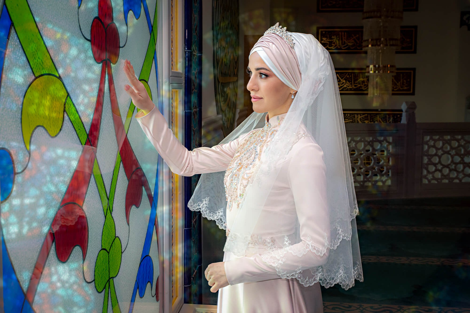 Никах Дерья и Зульфия. Стилист, видеограф, фотограф на никах и свадьбу в Москве, Лейла Влад nikahmsk