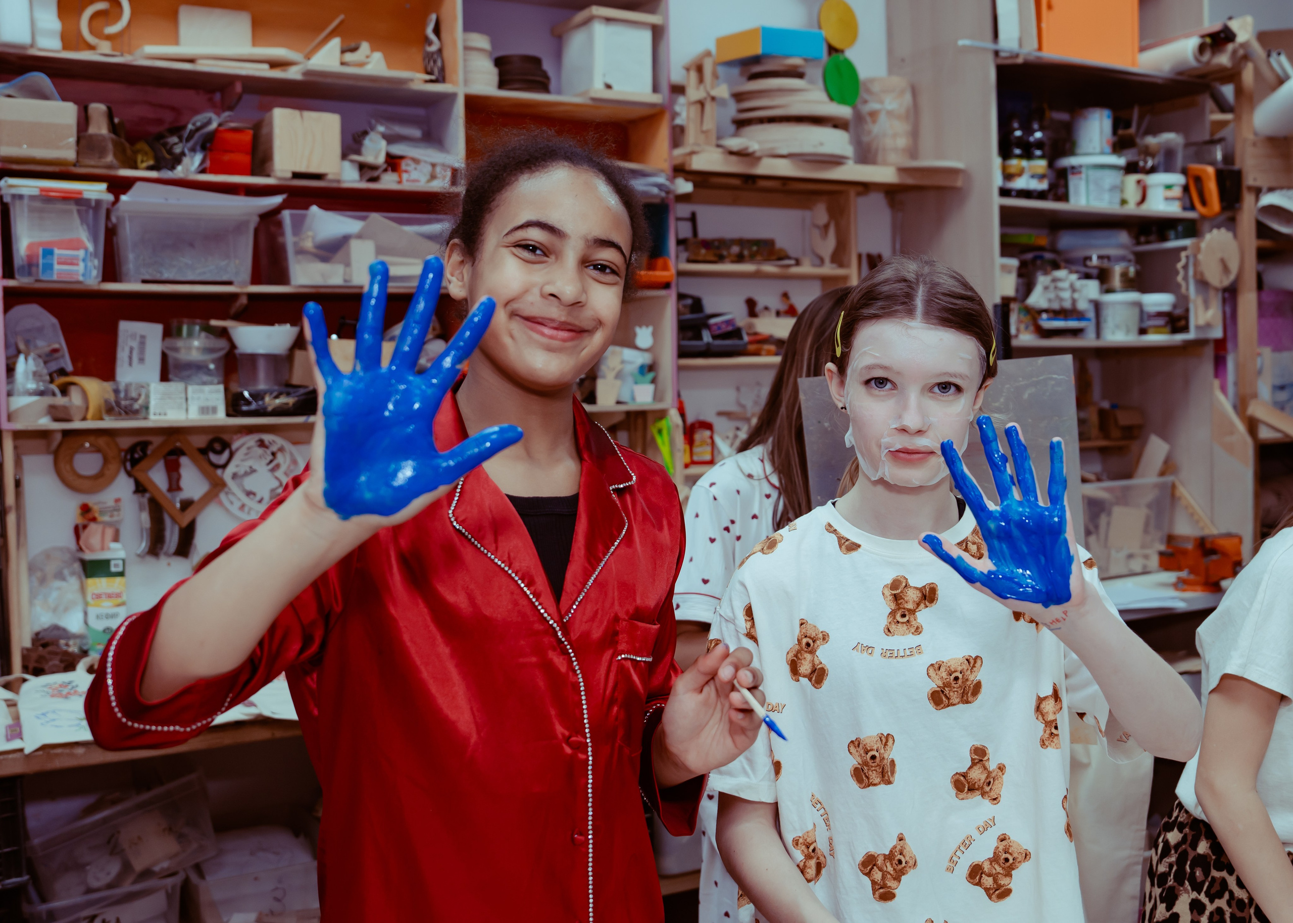 «Пижамная вечеринка». Крамер Юлиана детский и семейный фотограф