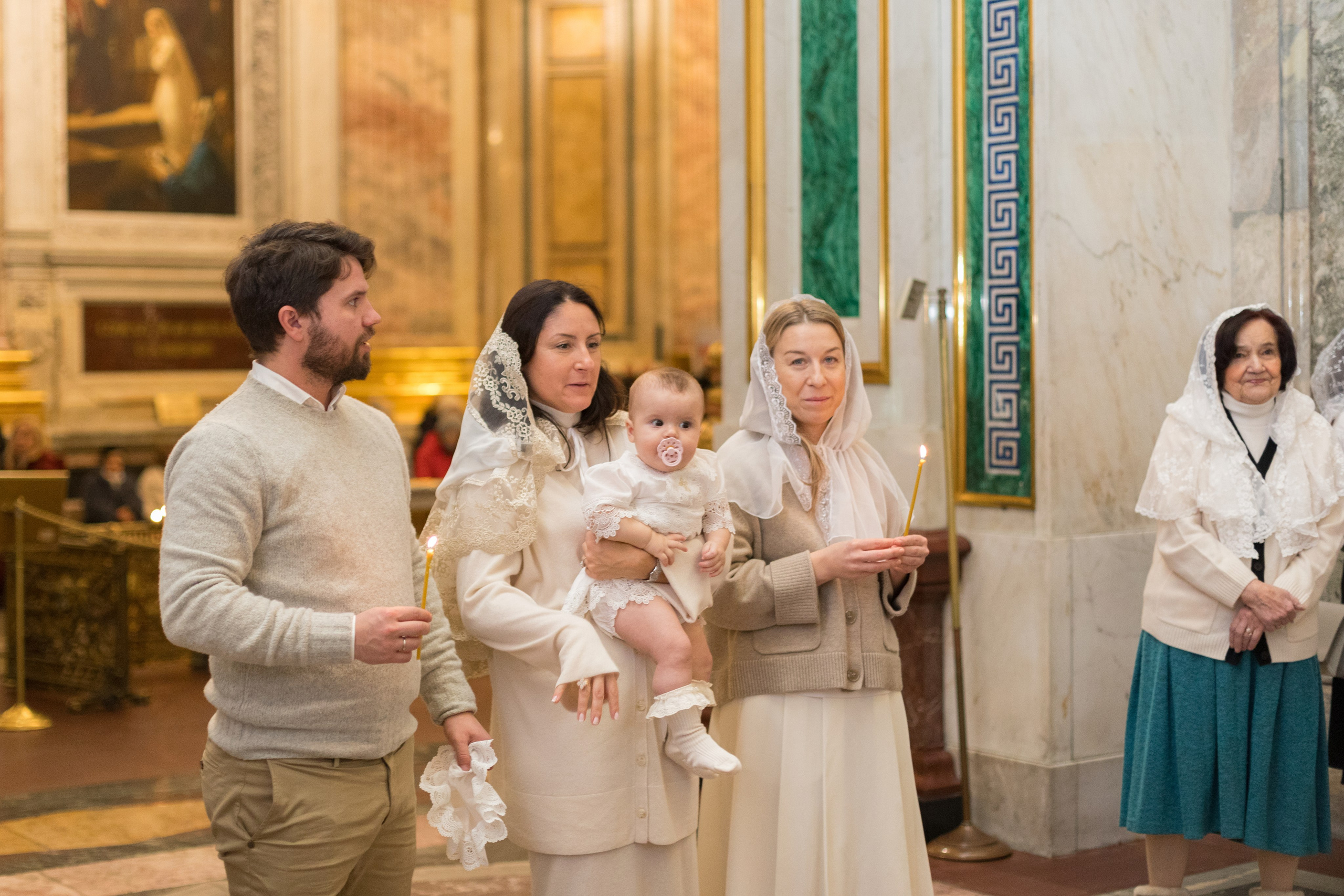 Крещение в Исакиевском соборе. Детский и контент фотограф Надя Волкова Санкт-Петербург