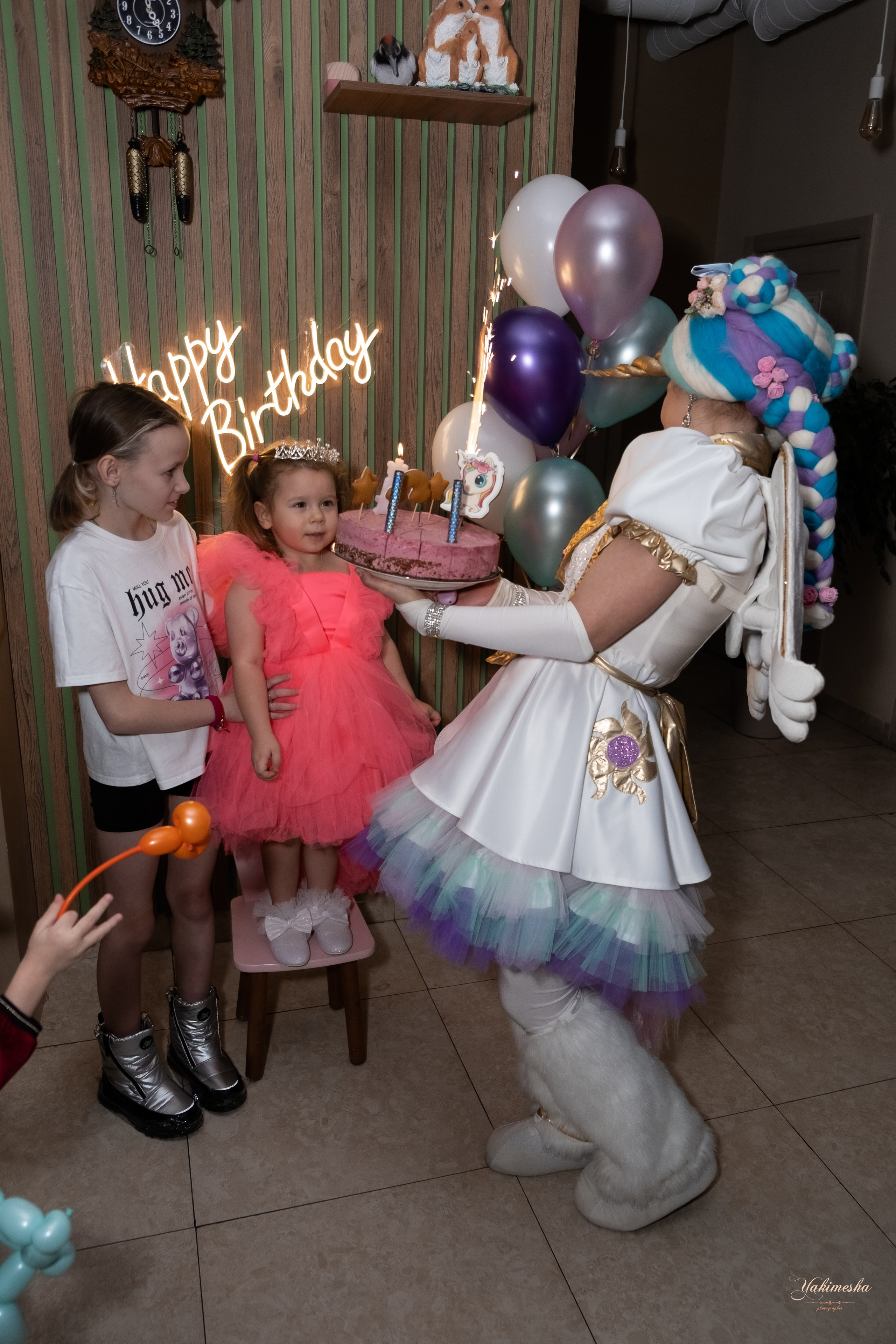 День рождение ребенка. Семейный и женский фотограф в Санкт-Петербурге