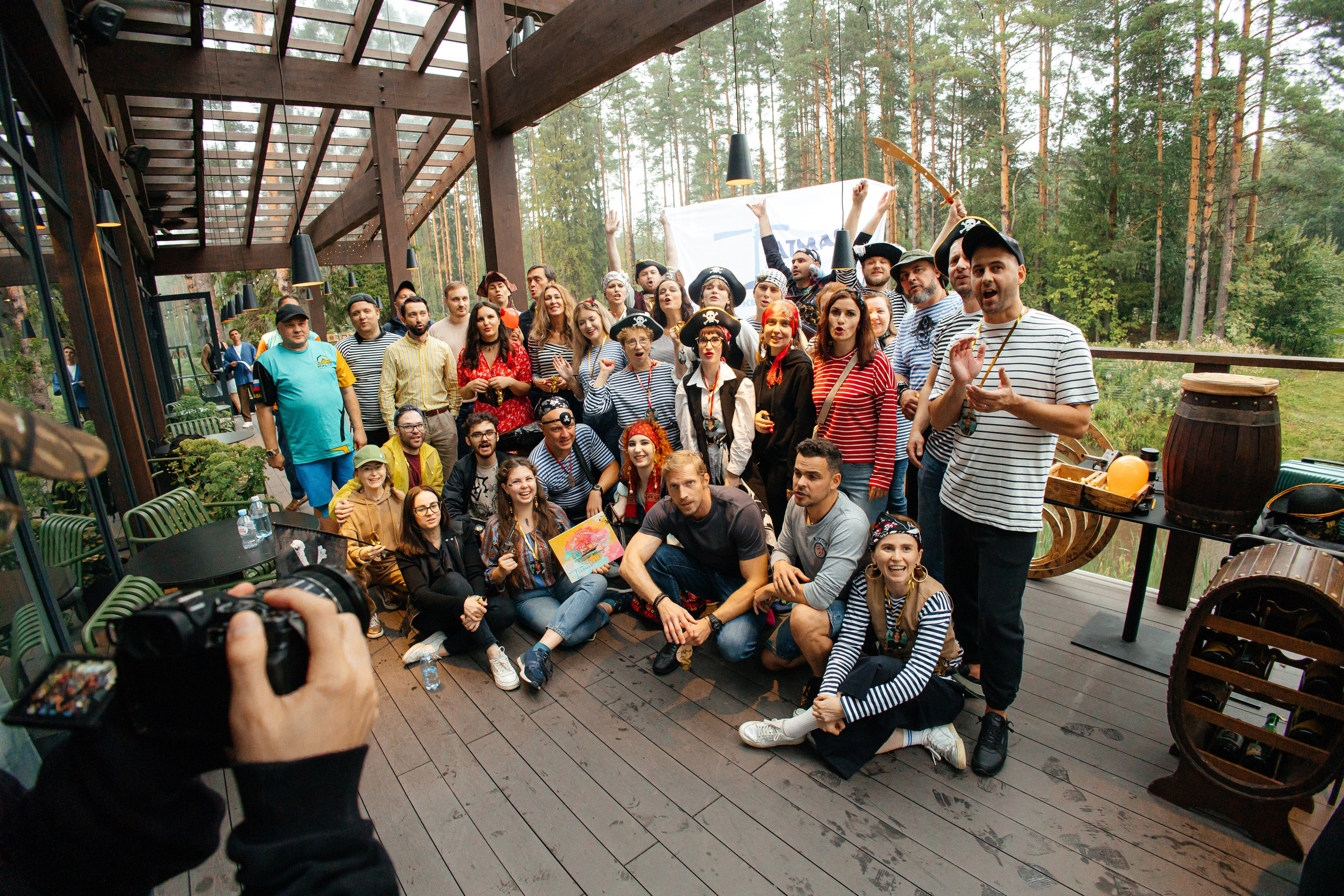 Тимбилдинг «Пираты». Фотограф в Санкт-Петербурге Виктория Безверхая
