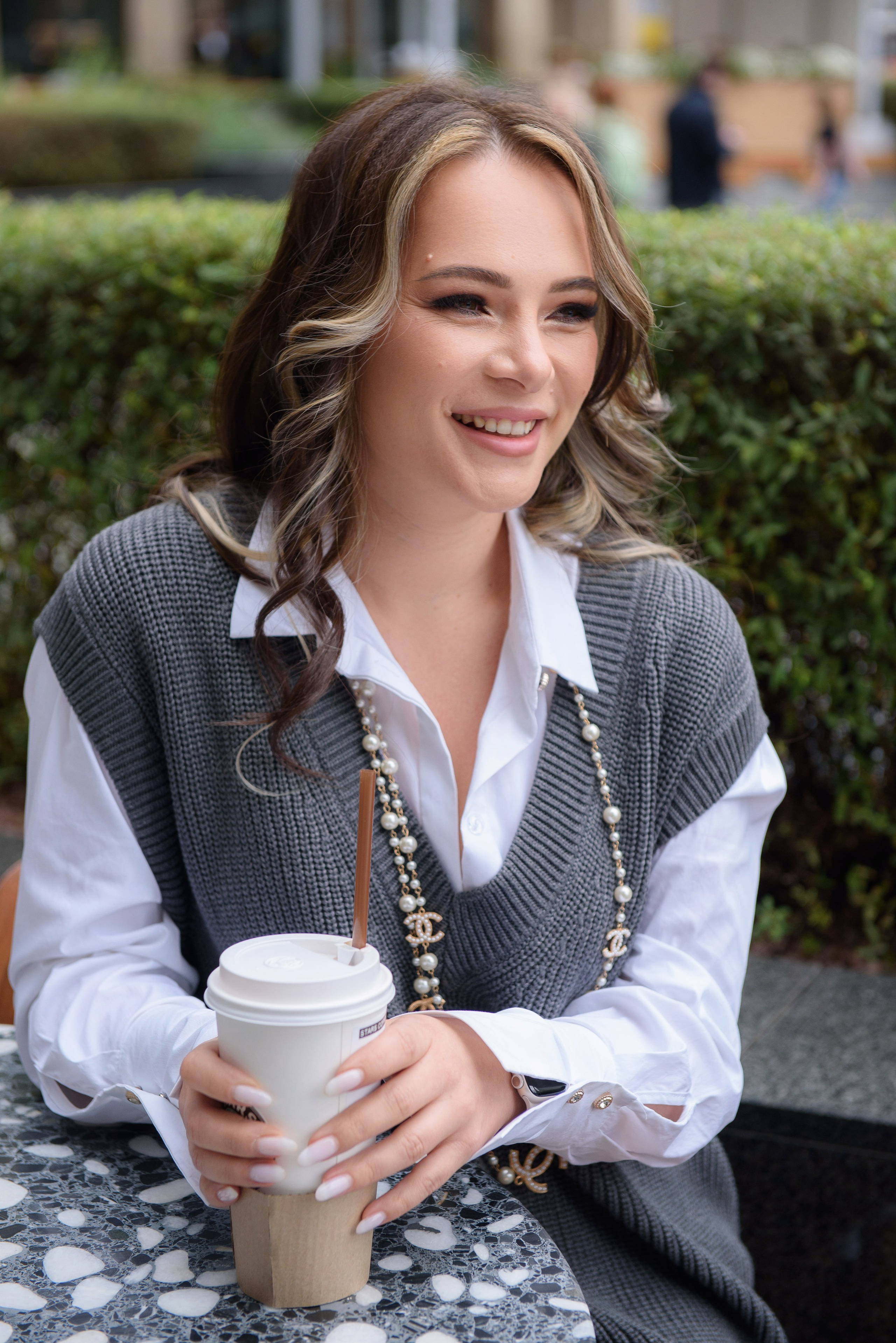 Луиза, фотопрогулка. Бренд-фотограф для экспертов и блогеров в Москве Влада Горбовская