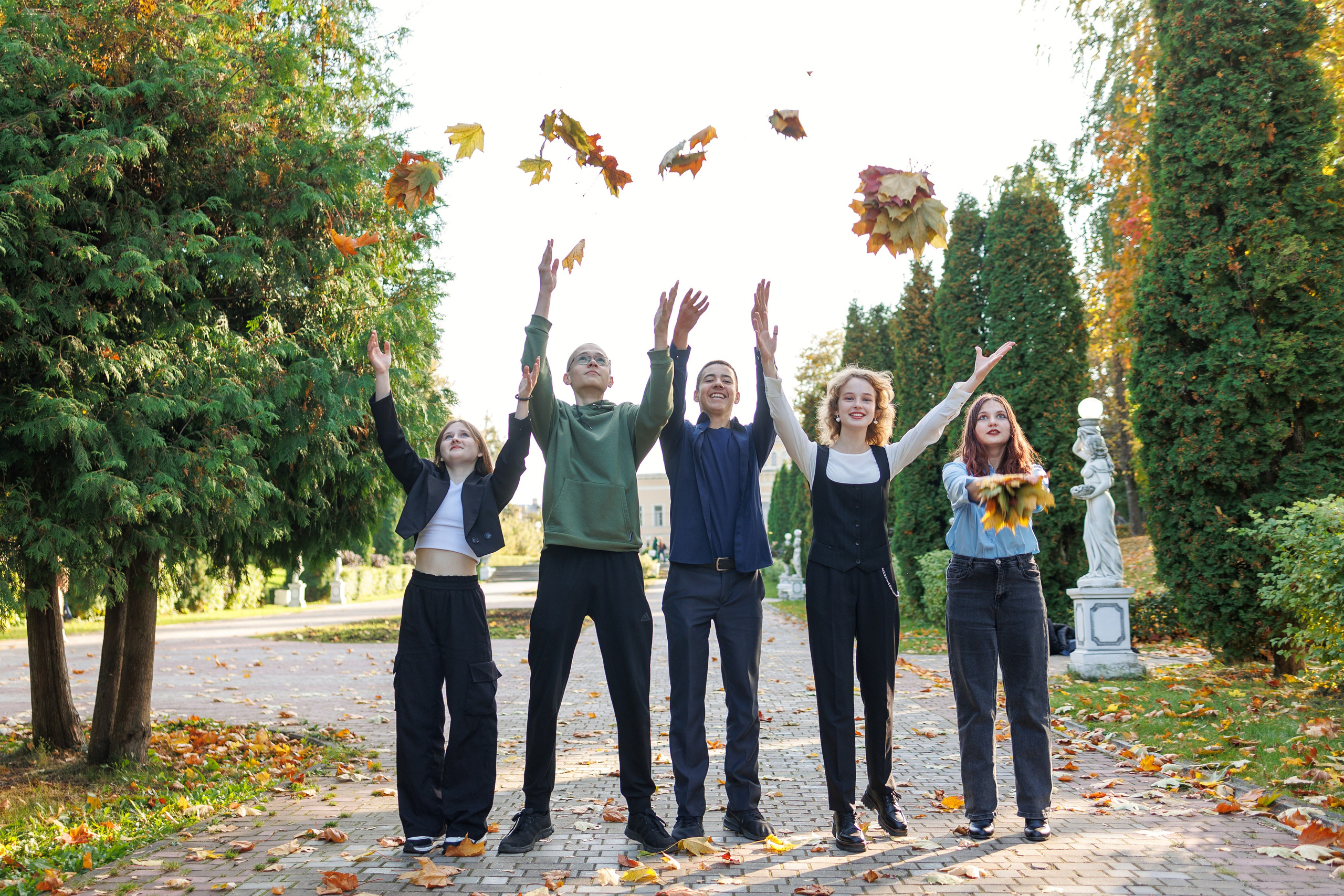 Прогулки школьников. Фотограф в Твери и Москве Юлия Бахтамова