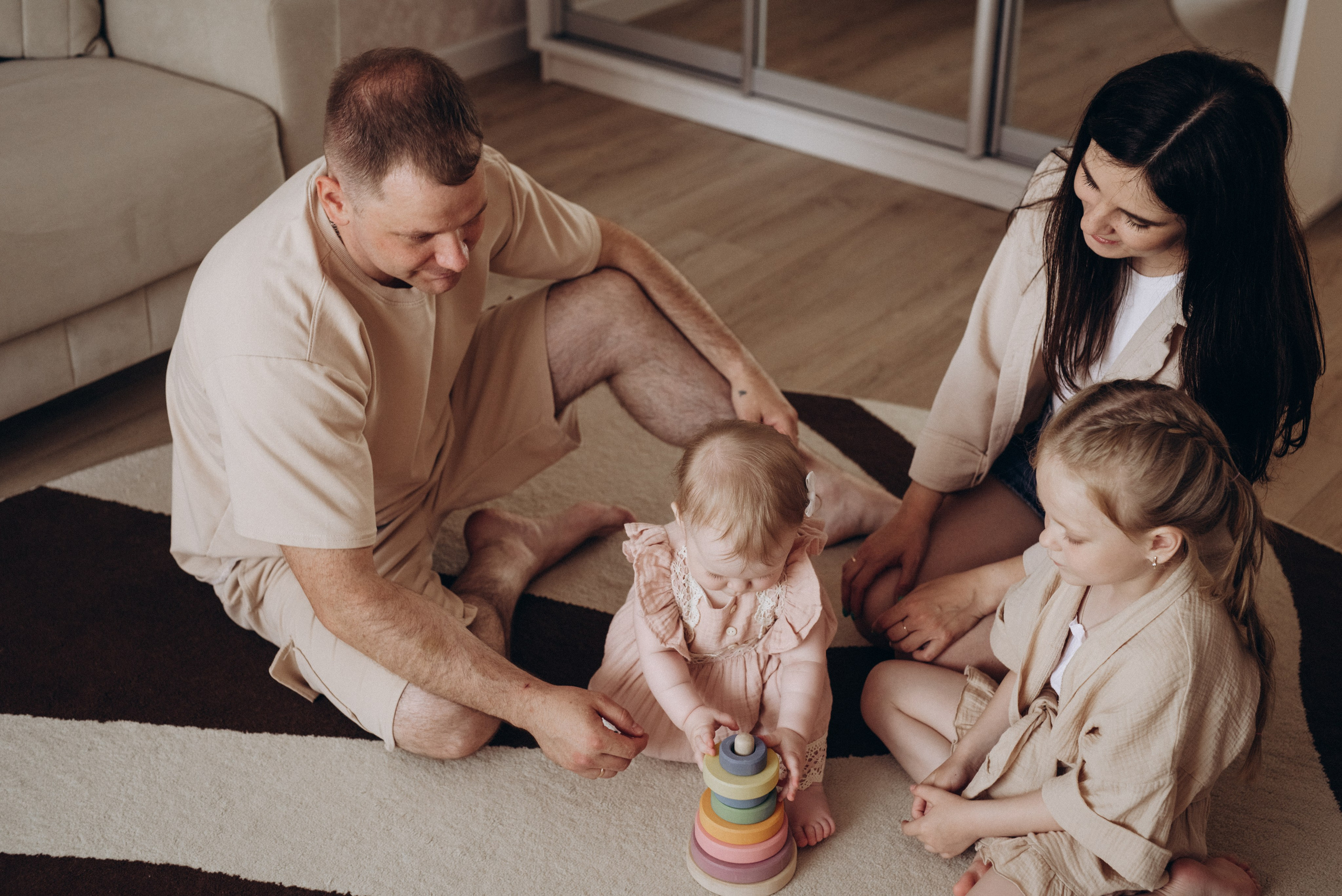 Агата 1 годик. Фотограф новорождённых и семейный фотограф в Иваново Любовь Капранова