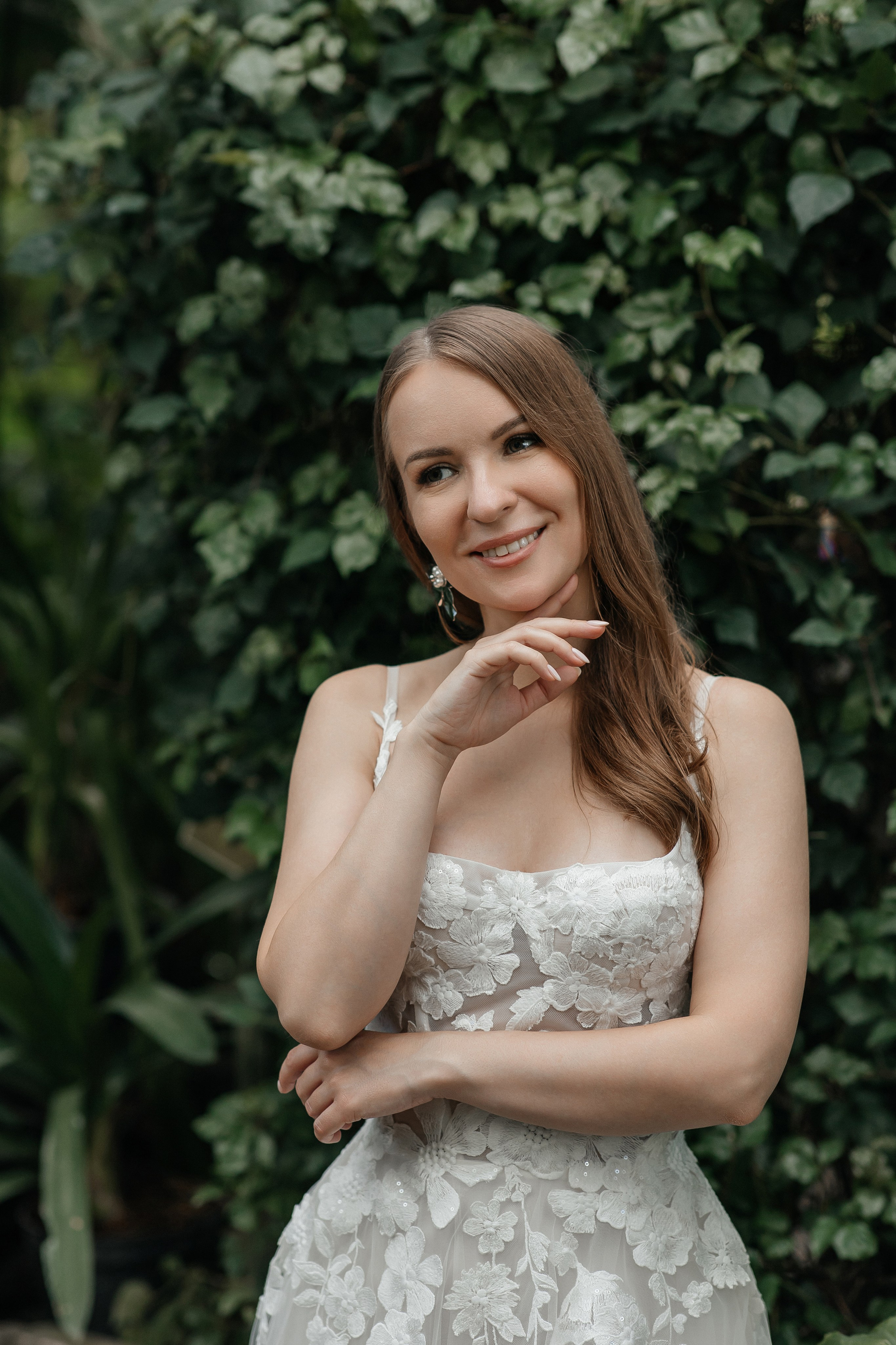 Свадебная фотосессия в Старой фондовой оранжерее Ботанического сада