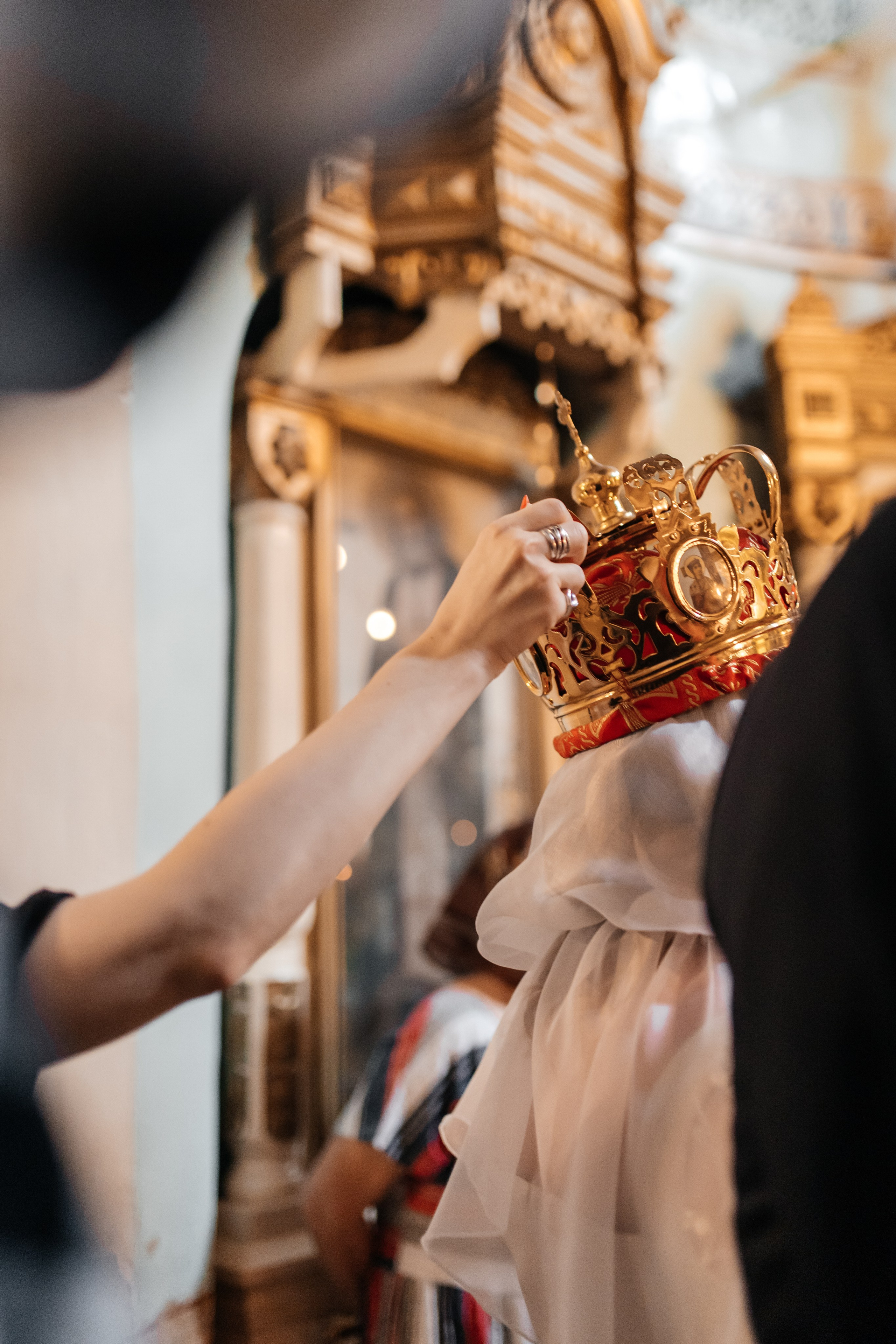 Венчание. Церковь Воздвижения Честного Креста Господня в Татаринцево. Фотограф Валерия Горбунова Подольск Бутово Видное Щербинка