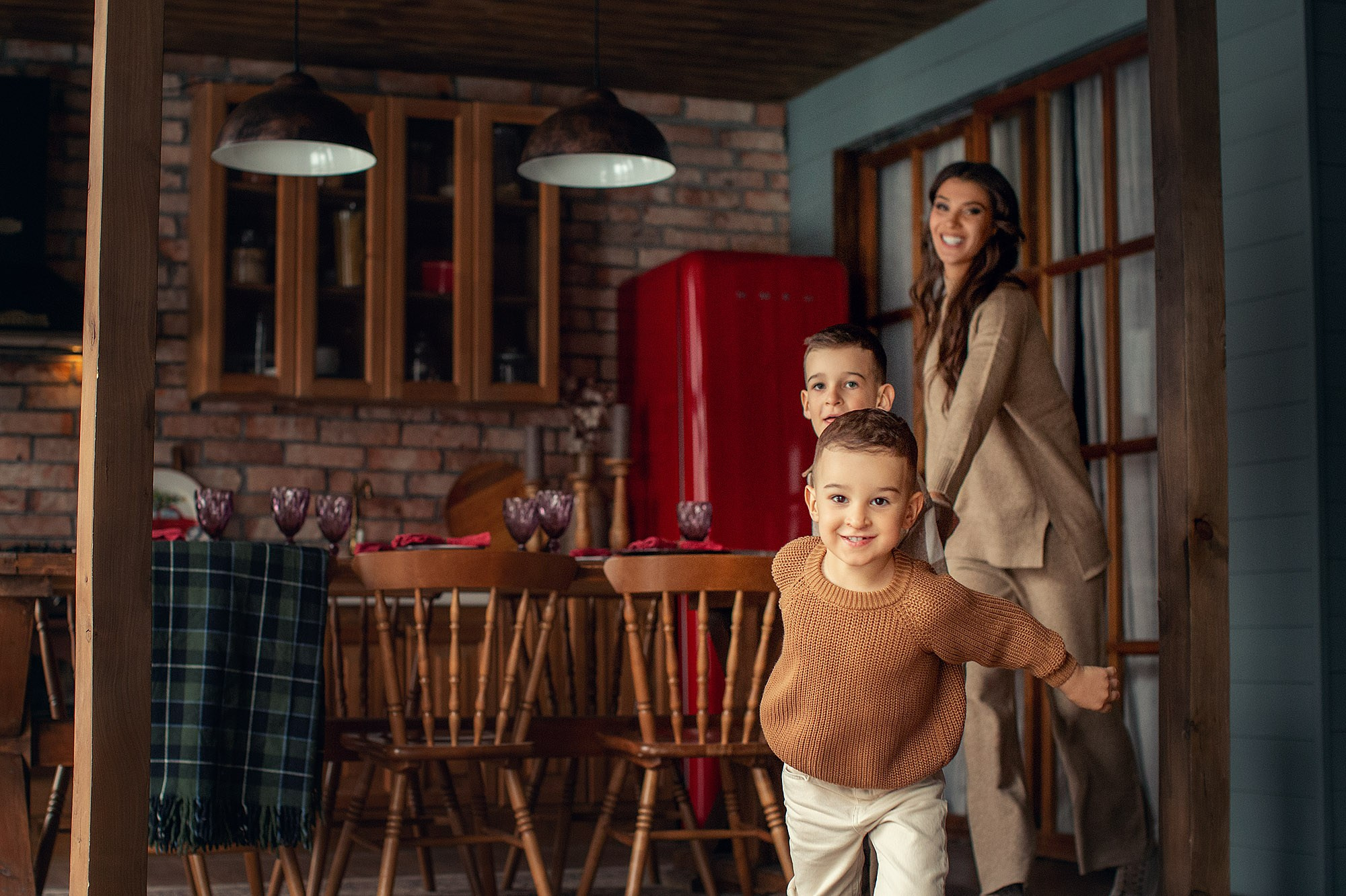 Семейная съемка в студии. Семейный фотограф Татьяна Надеждина | Москва, Московская область, Ярославль