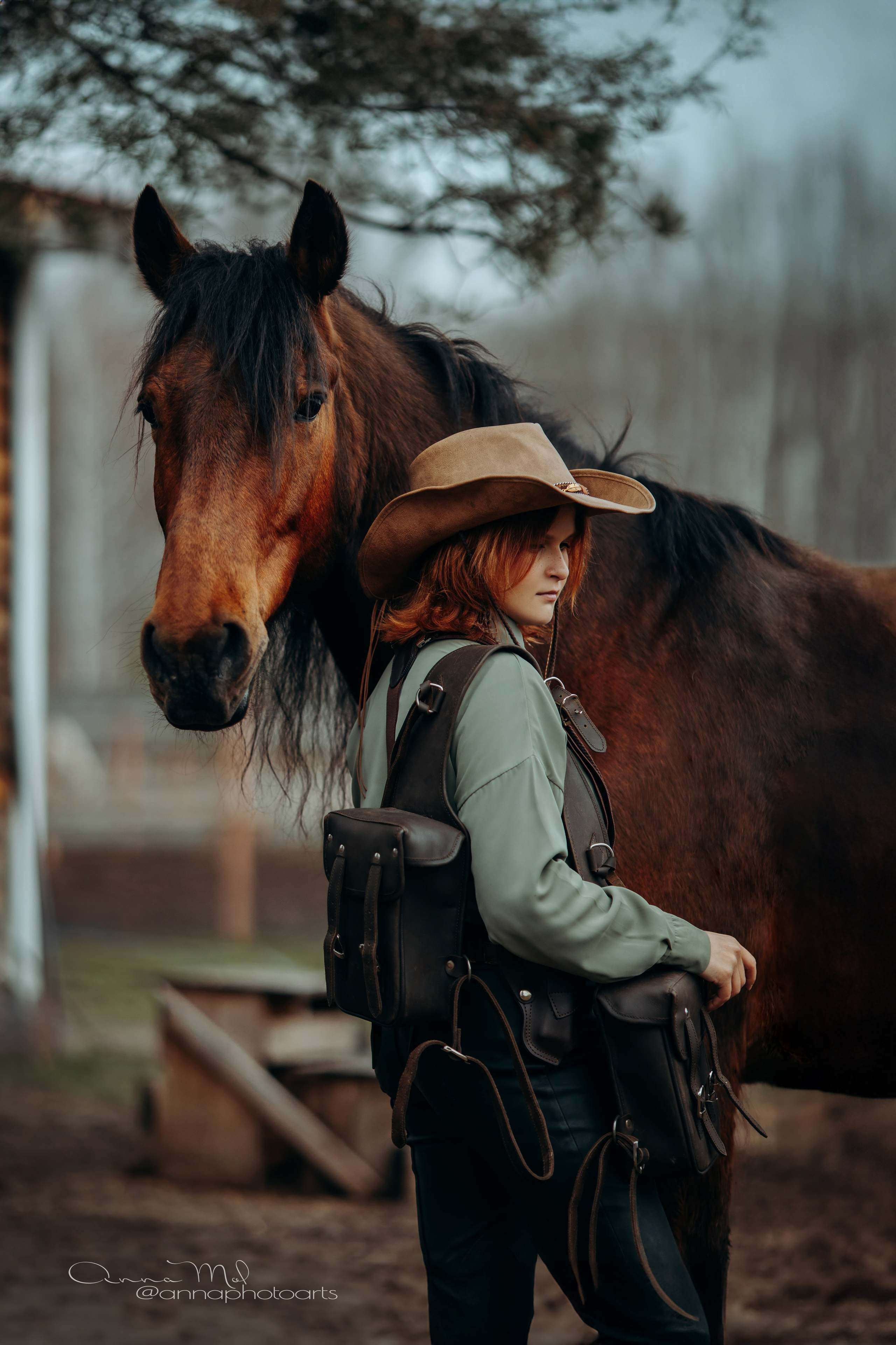 По мотивам любимой игры / РДР2. Анна Молчанова конный фотограф в Тюмени | фотосессии с лошадьми Тюмень