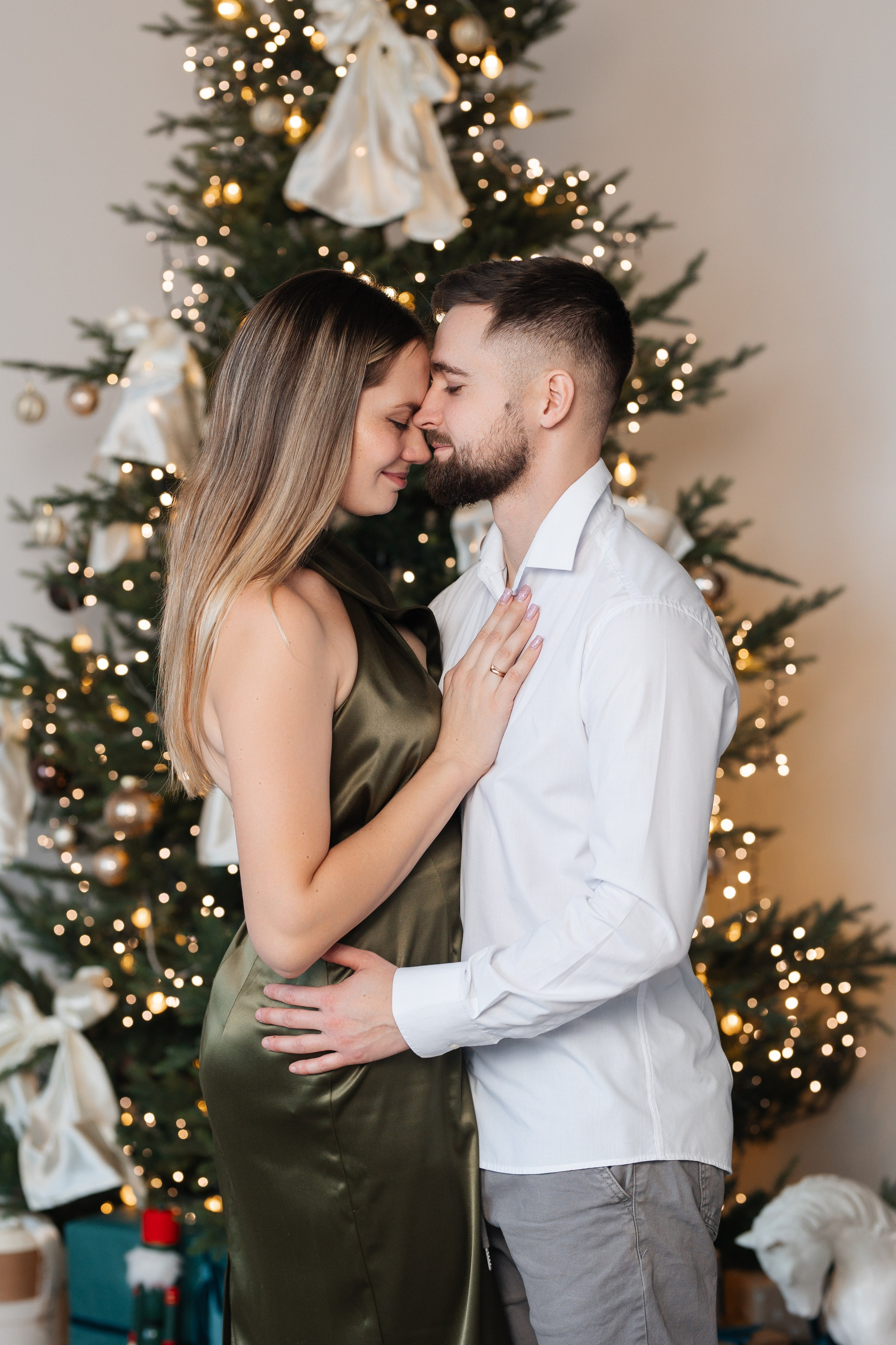 Семейная новогодняя фотосессия