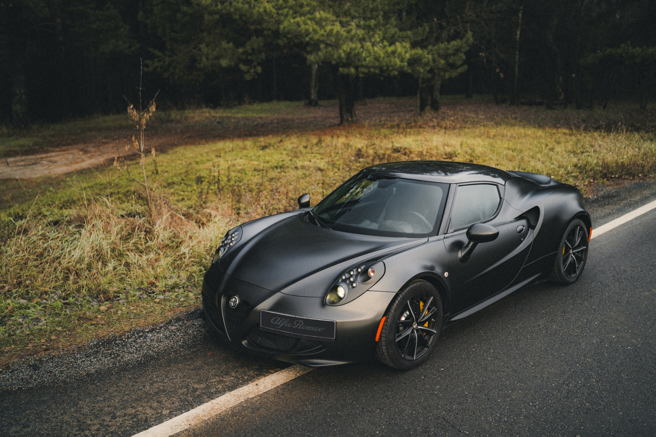 Alfa Romeo 4С. Фотограф Илья К. в Москве