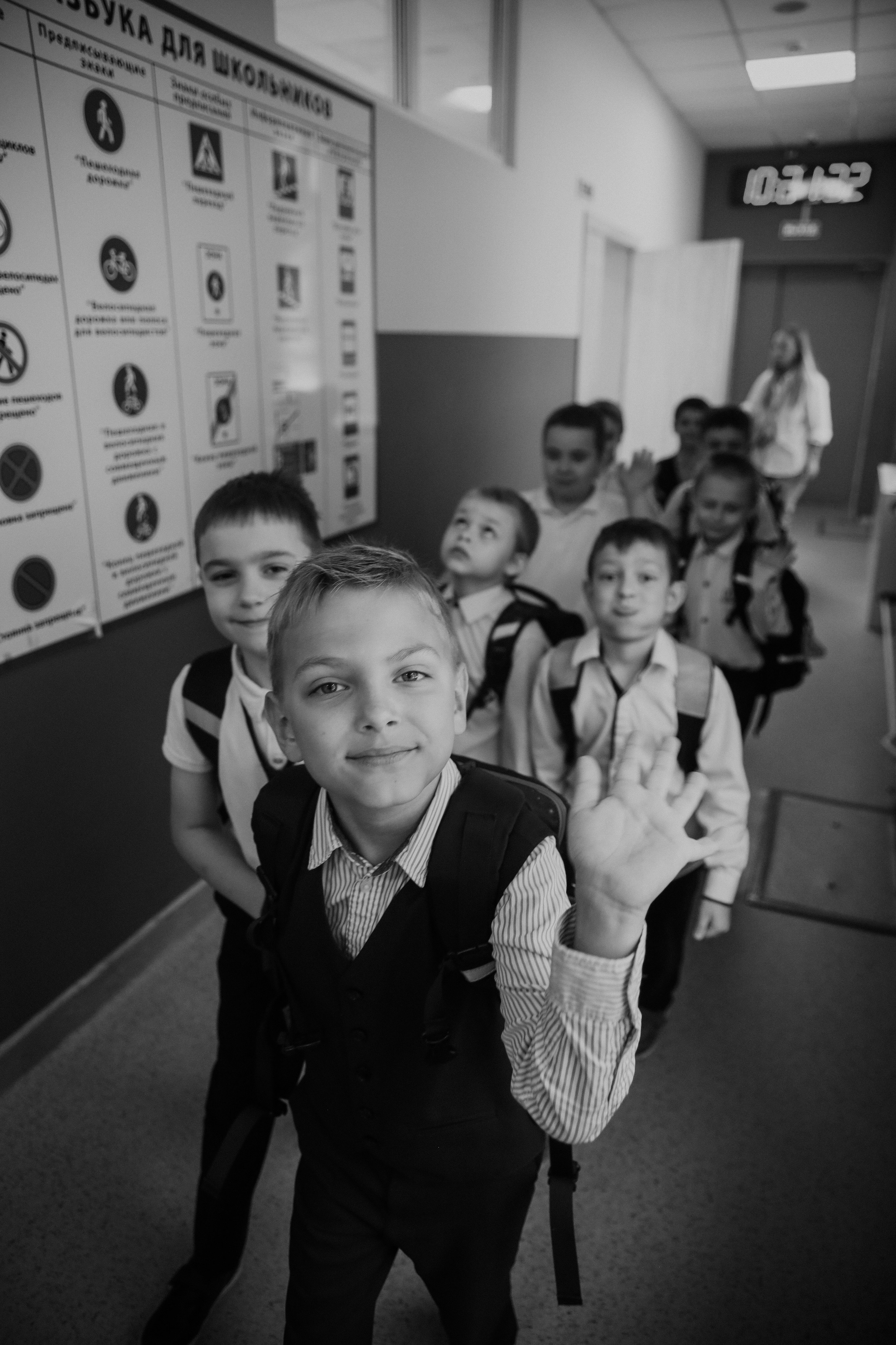 Первоклашки. Фотограф в Серпухове и Тарусе Ксения Царёва