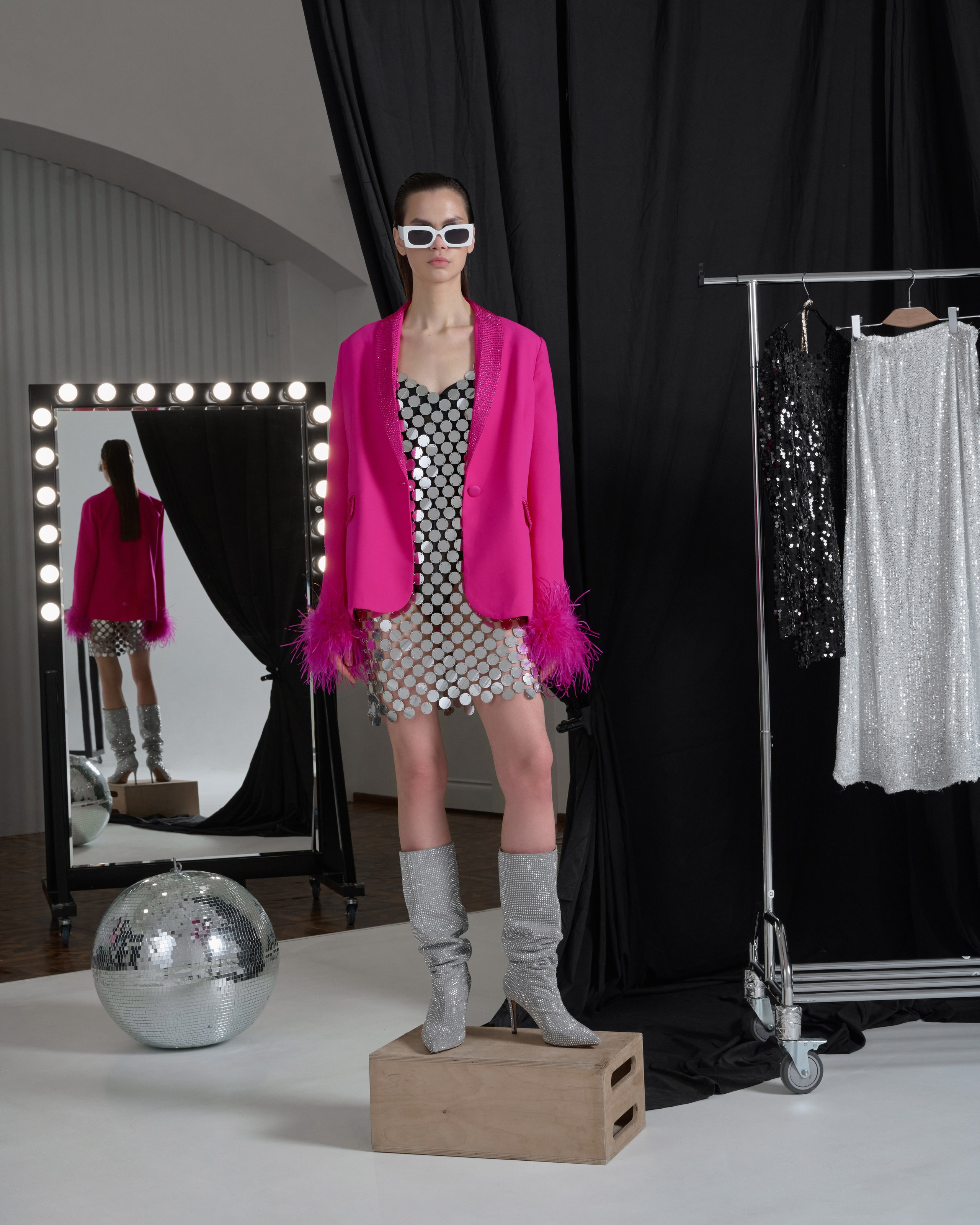 LookBook новогодней коллекции одежды в аренду для фотосессий. Фотограф в Москве