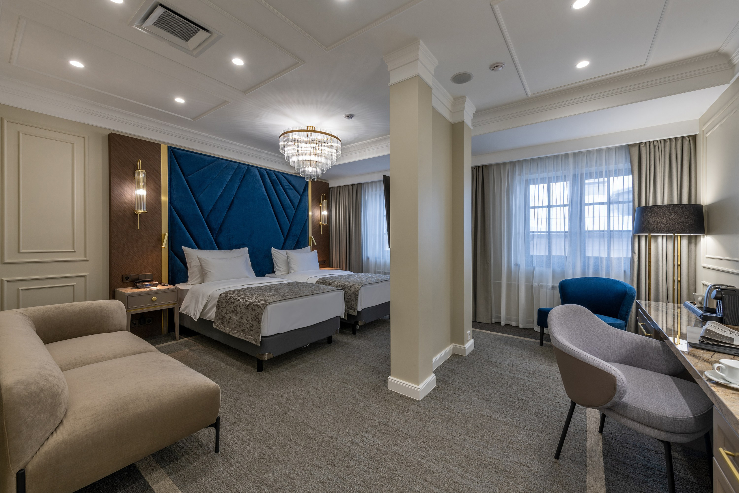 Отель «Ласточка» 5*. Фотосъёмка интерьеров и архитектуры гостиниц, промышленная съёмка