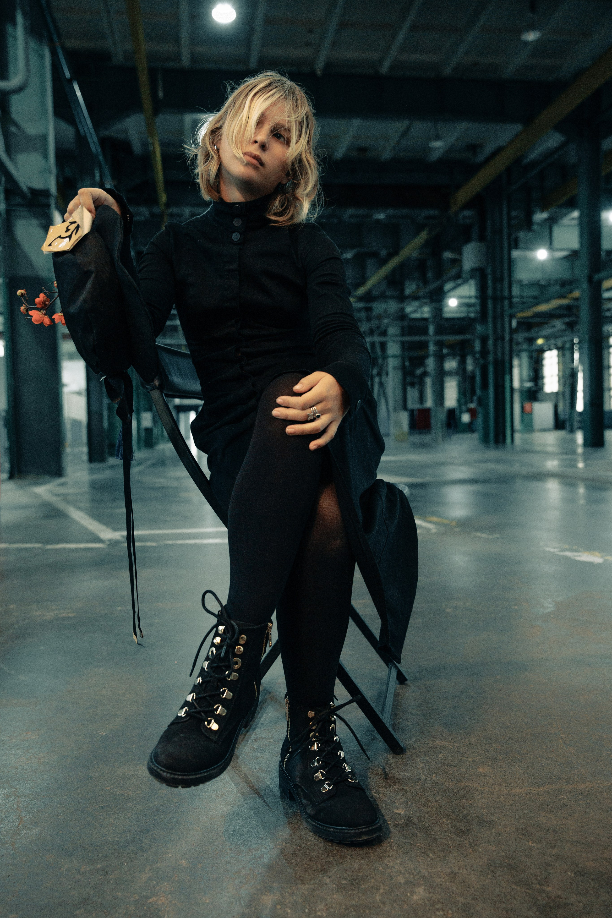 Фотосет в СевкабельПорт. Санкт-Петербург. Ева Демидова. Спортсмен по конкуру в Санкт-Петербуре