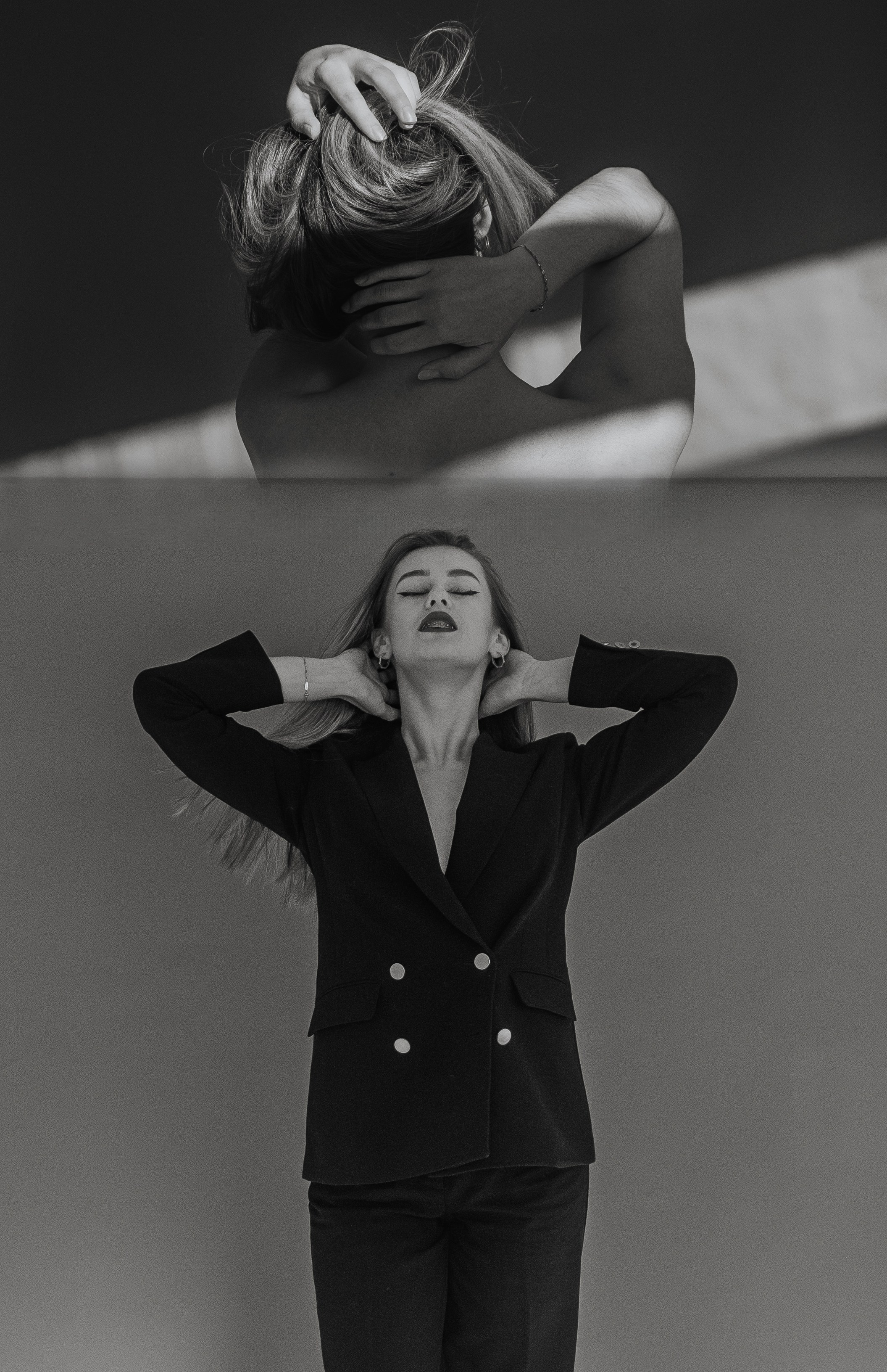 Женская фотосессия в стиле минимализм. Денисова Аля — фотограф для парных съемок и индивидуальных историй в Барнауле