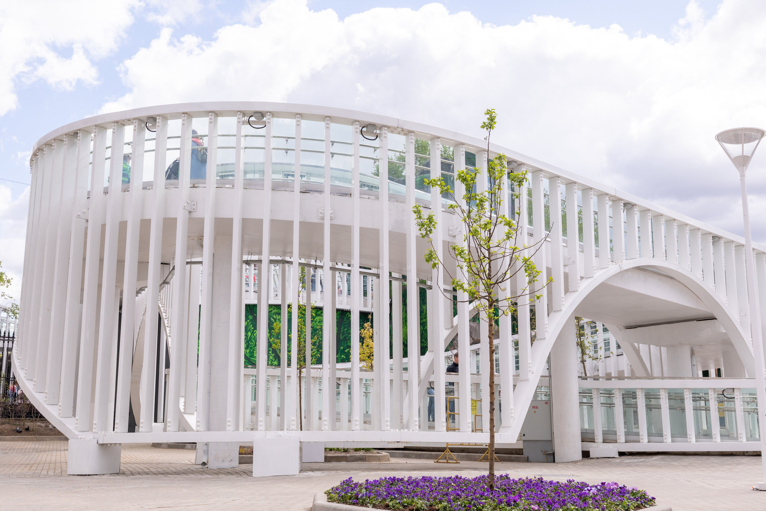 Мост через Б. Грузинскую. Фотограф Ольга Эмбер
