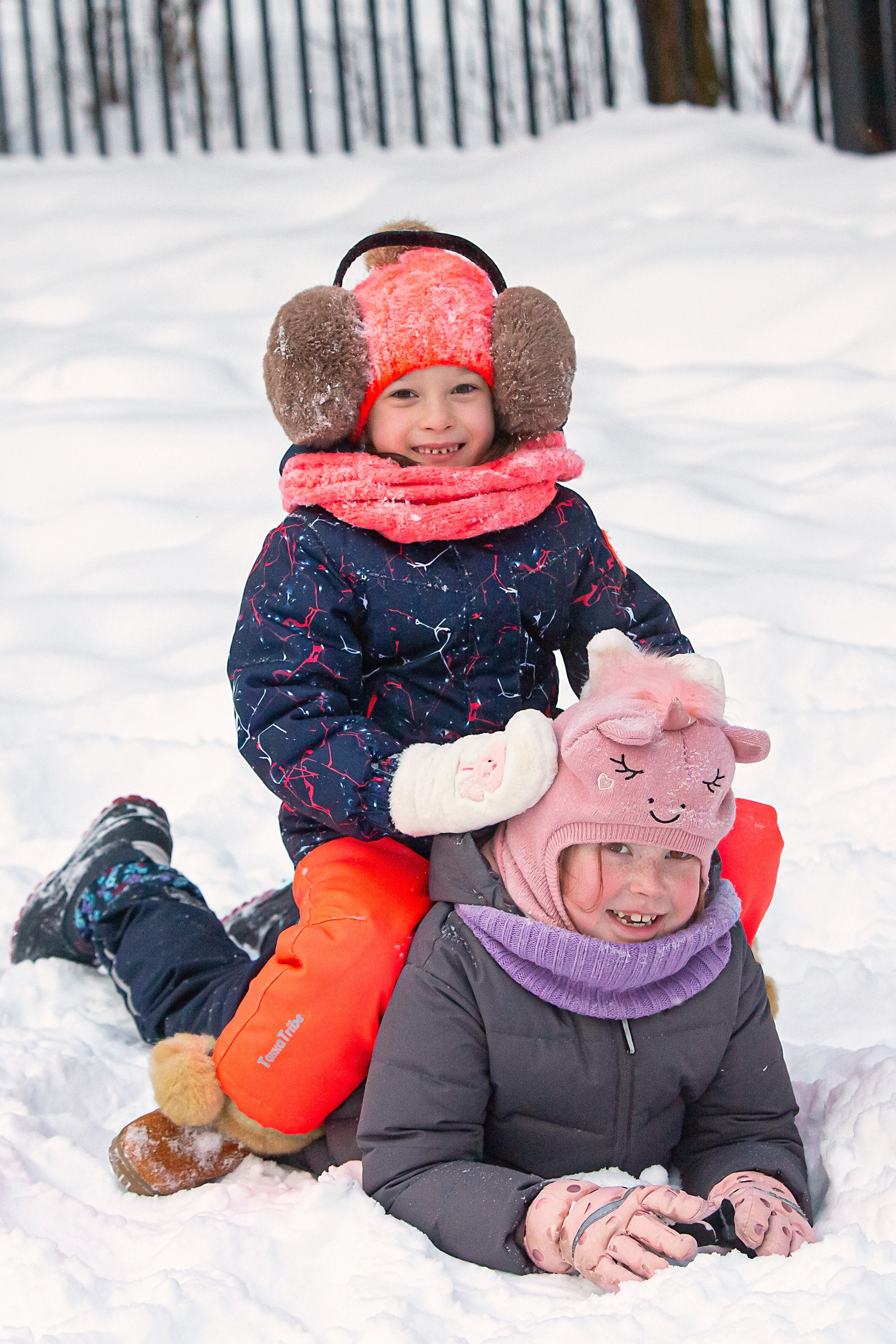 Зима в детском саду. Свадебный, семейный, детский фотограф в Санкт-Петербурге