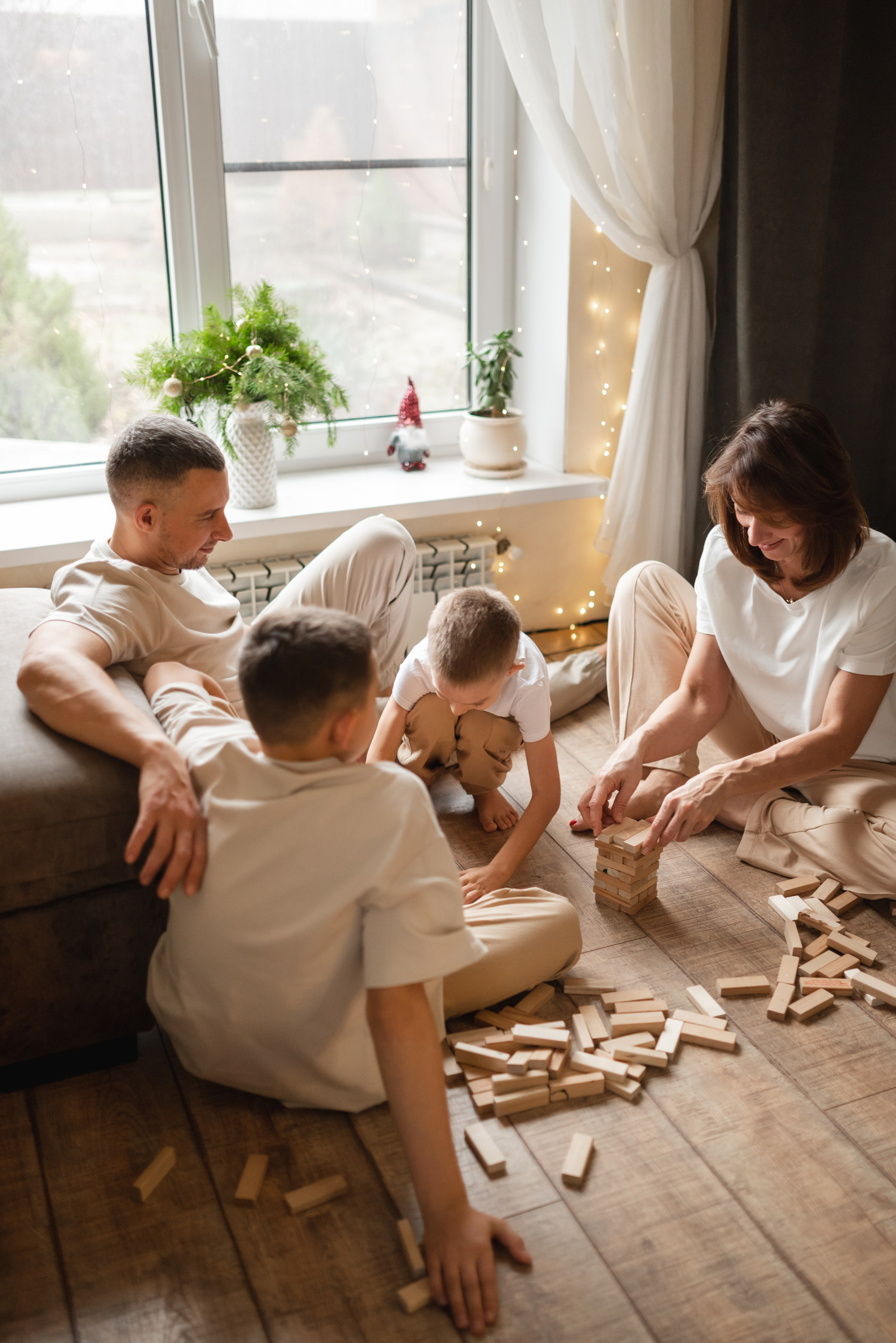 Оксана Сергей Ваня и Егор. Семейный фотограф Ирина Сгибнева