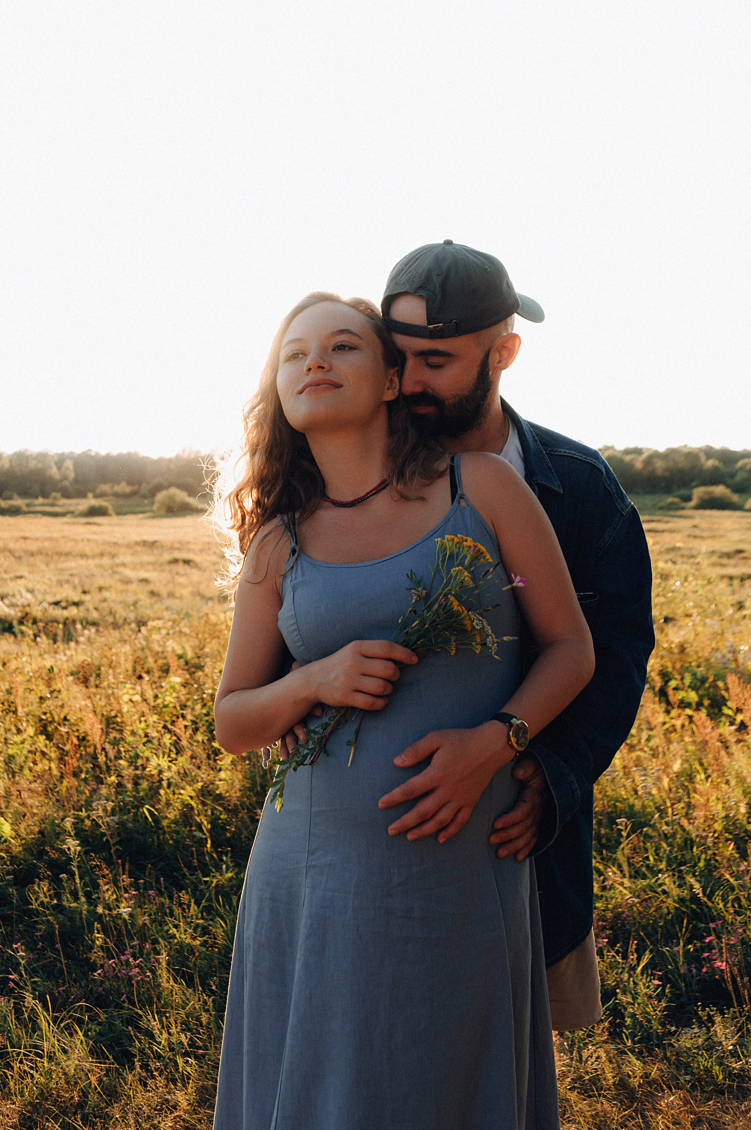 Лес.закат.Вика и Денис. Детский и семейный фотограф Катерина Мишина