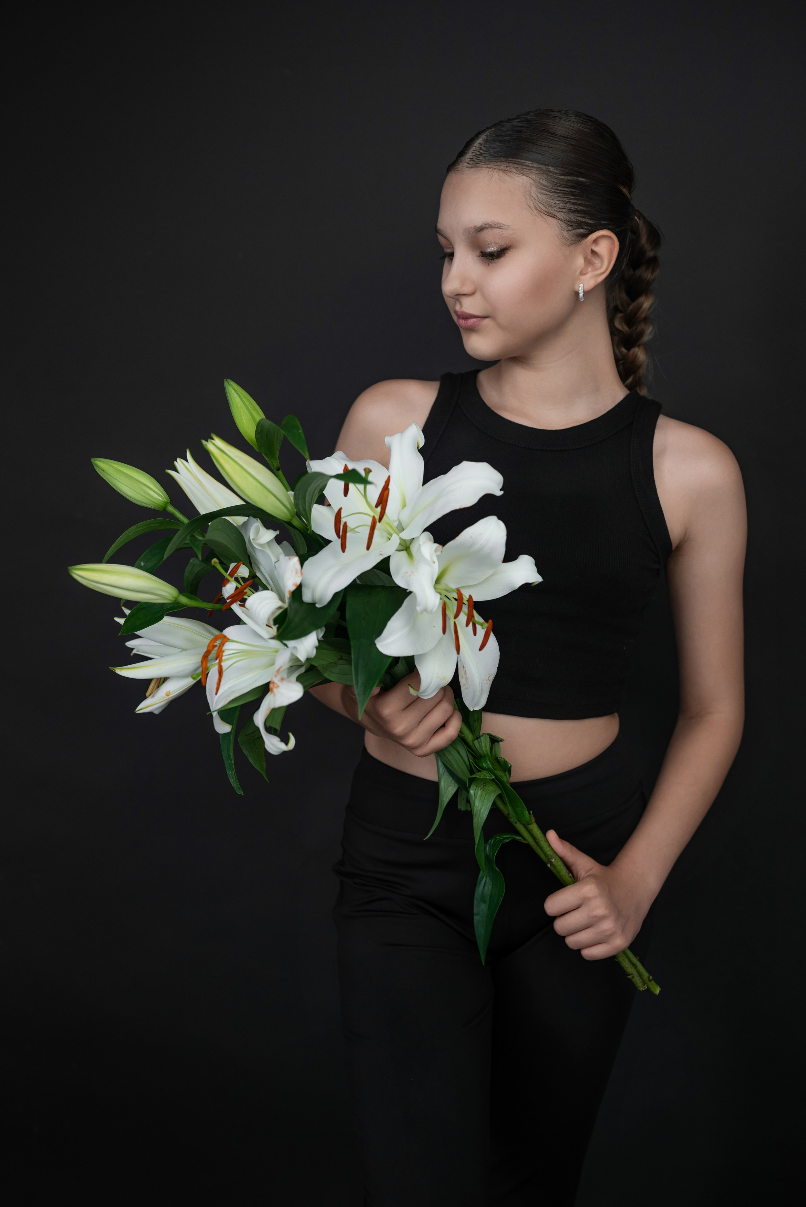 Фотопроект *Белые лилии*. Фотограф в городе Салават