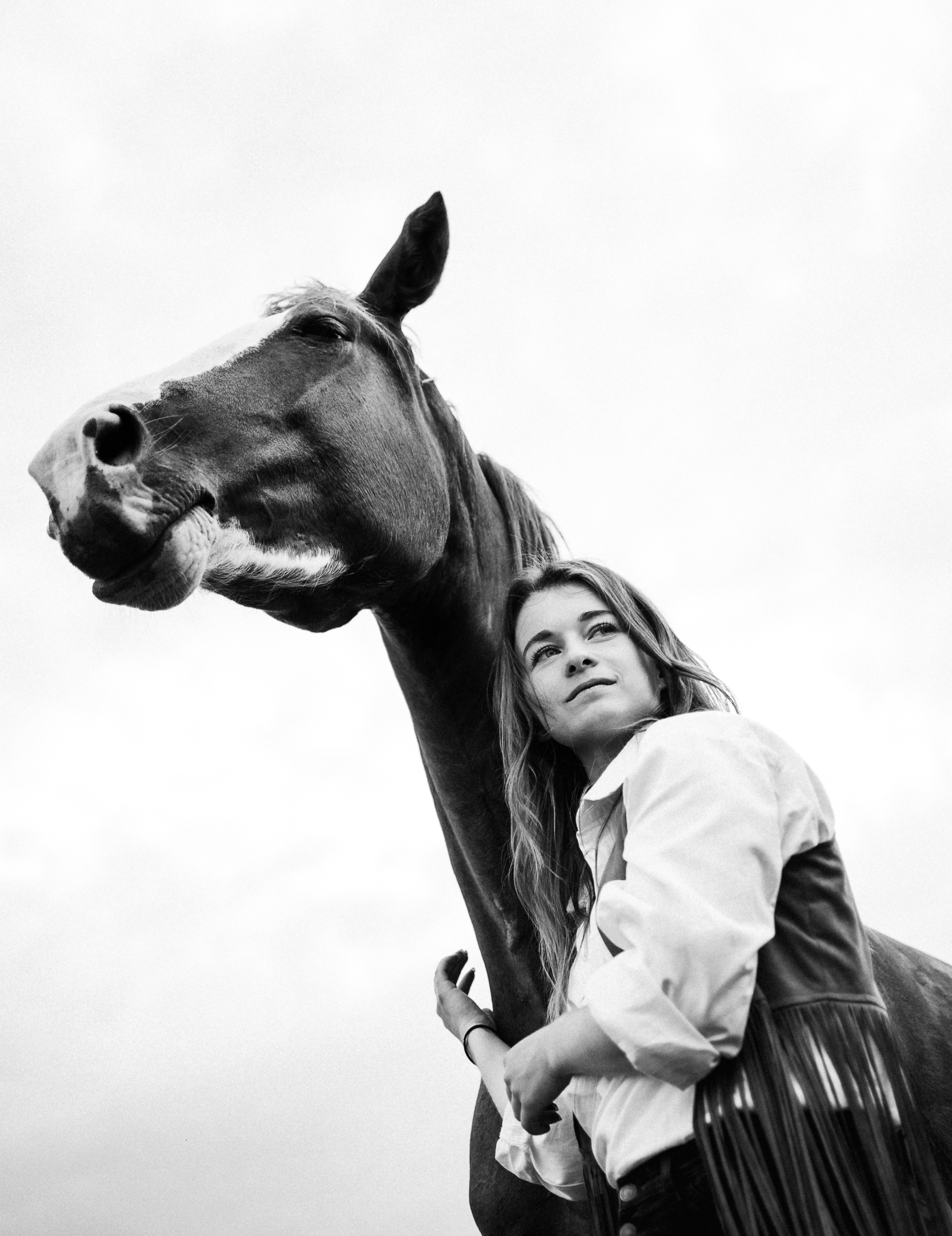 Конное: Катя и табун. Портфолио