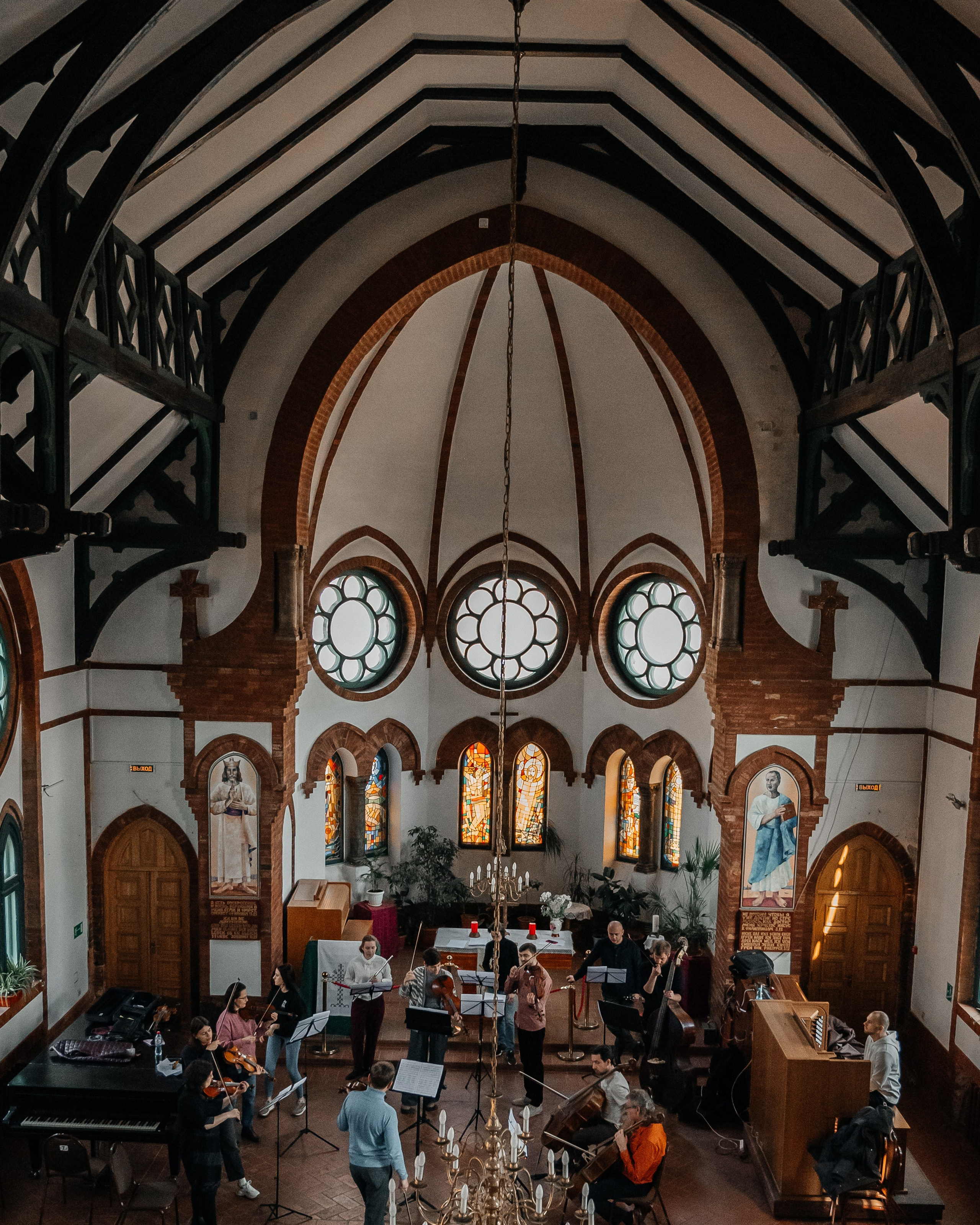 Репортажка репетиции оркестра. Портретный и семейный фотограф Владивосток Андрей Липатов